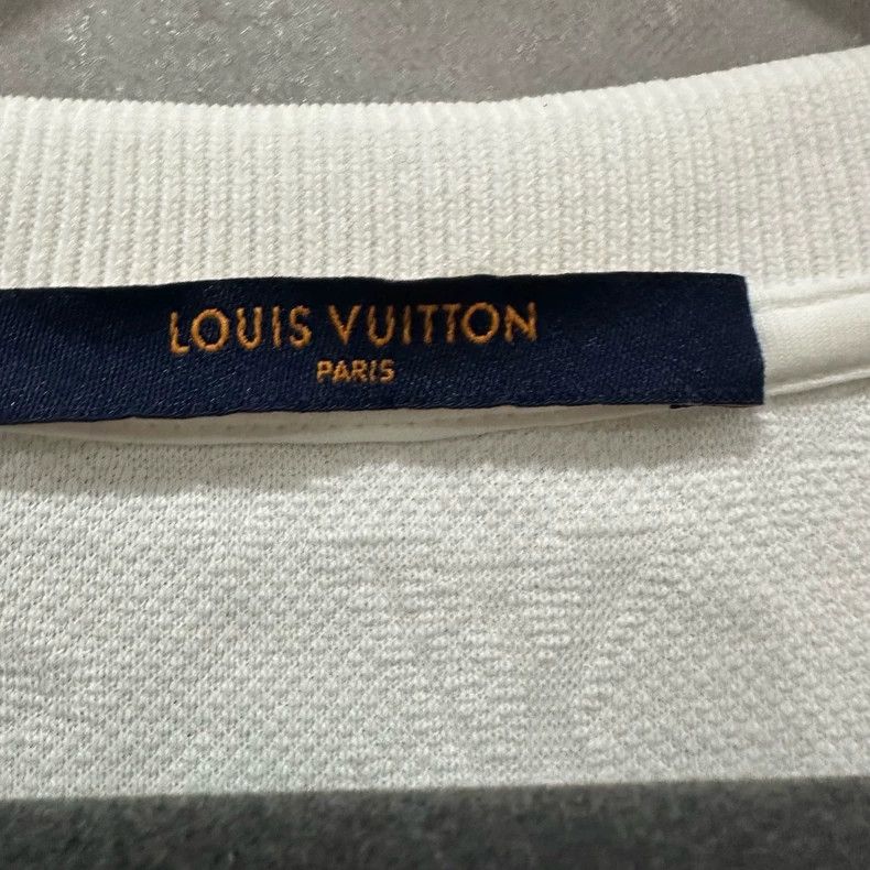 Louis Vuitton Louis Vuitton White 3D presbyopic full print short sleeve Size US L / EU 52-54 / 3 - 4 Thumbnail