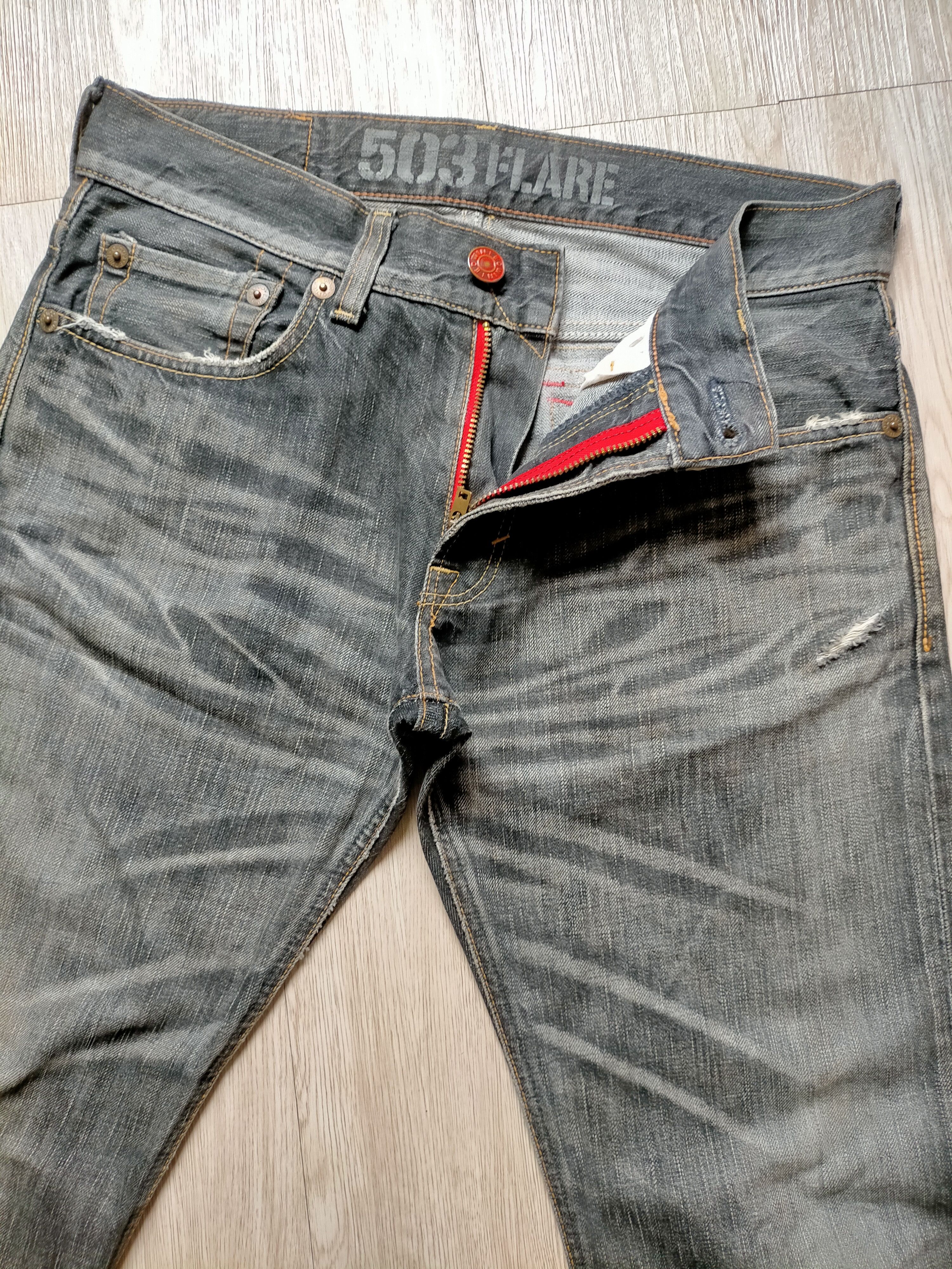 Edwin Edwin 503 Flare Japan Black Boot cut Denim Size US 32 / EU 48 - 6 Thumbnail