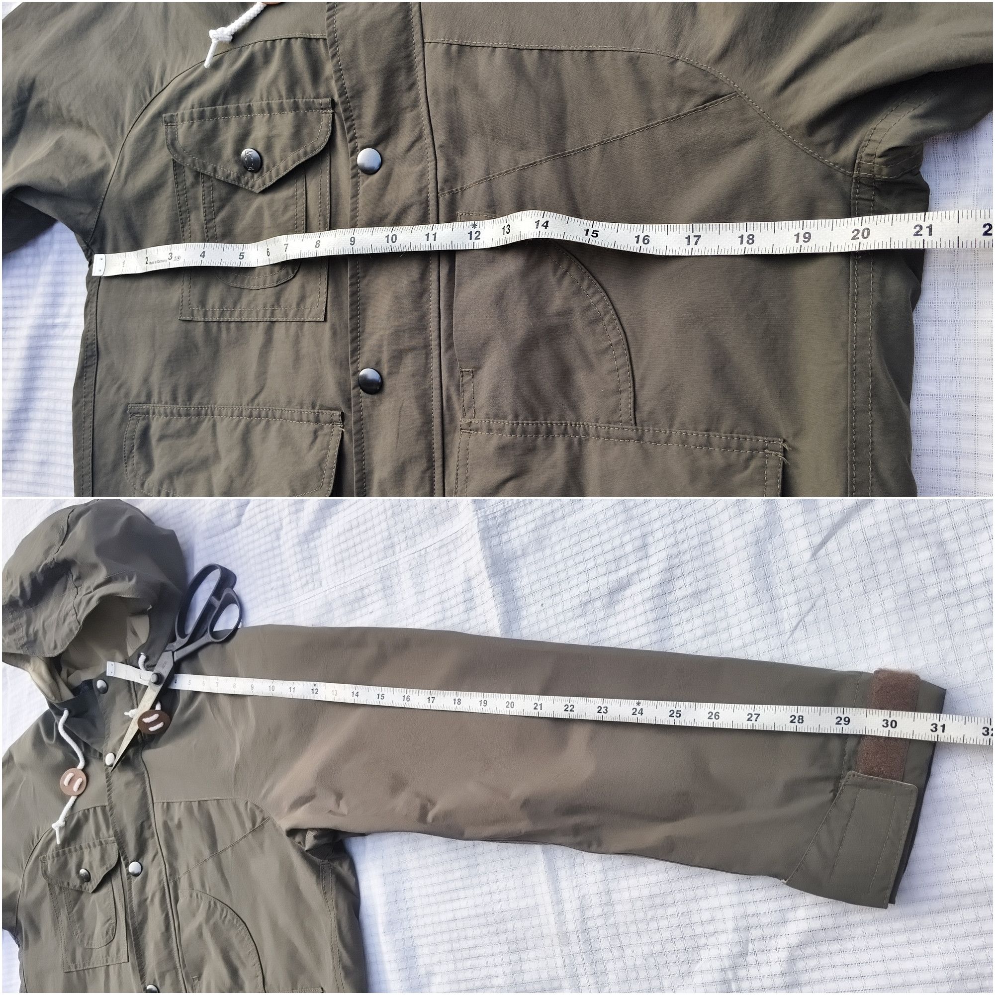 Chums (J943) Chums Women Green Camping 60/40 Parka Sz M Size M / US 6-8 / IT 42-44 - 20 Thumbnail