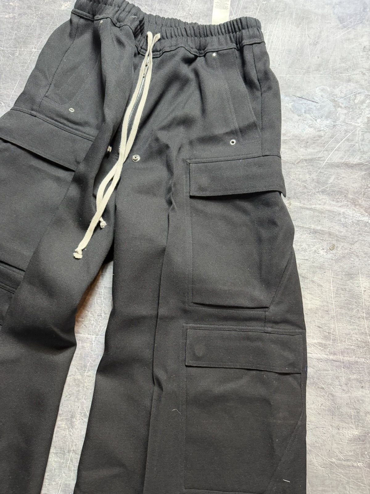 Rick Owens Rick Owens Wool Cargobelas 'Black' Size US 34 / EU 50 - 3 Thumbnail