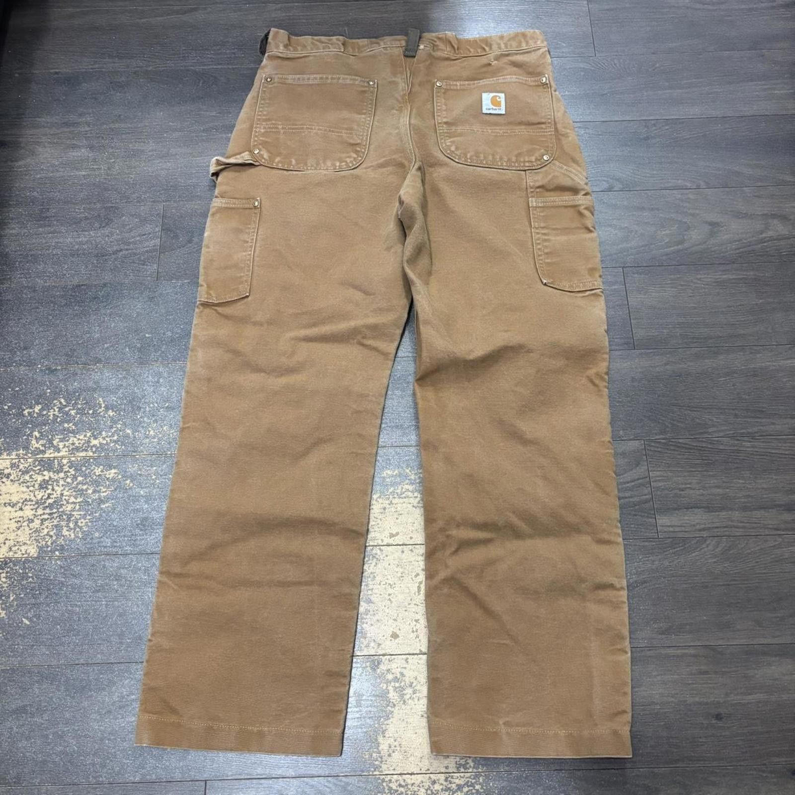 Carhartt vintage carhartt double knee cargo jeans 00s 32x28 Size US 32 / EU 48 - 5 Thumbnail
