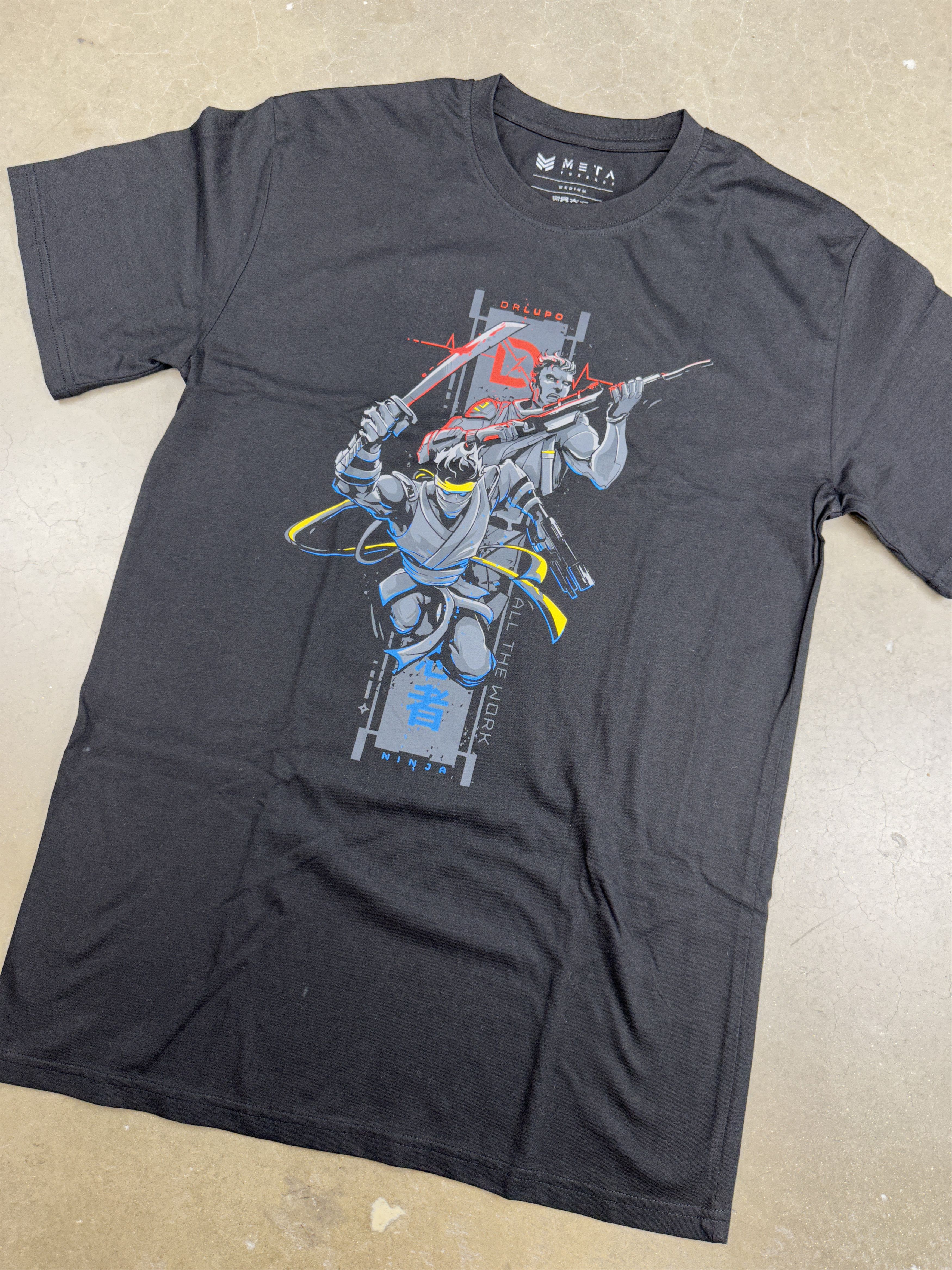 Other META ALL THE WORK GAMING TEE - M Size US M / EU 48-50 / 2 - 2 Thumbnail