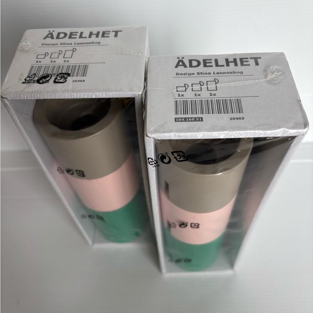 Ikea 6 New IKEA ADELHET Stackable Candlesticks in the box Size ONE SIZE - 3 Thumbnail
