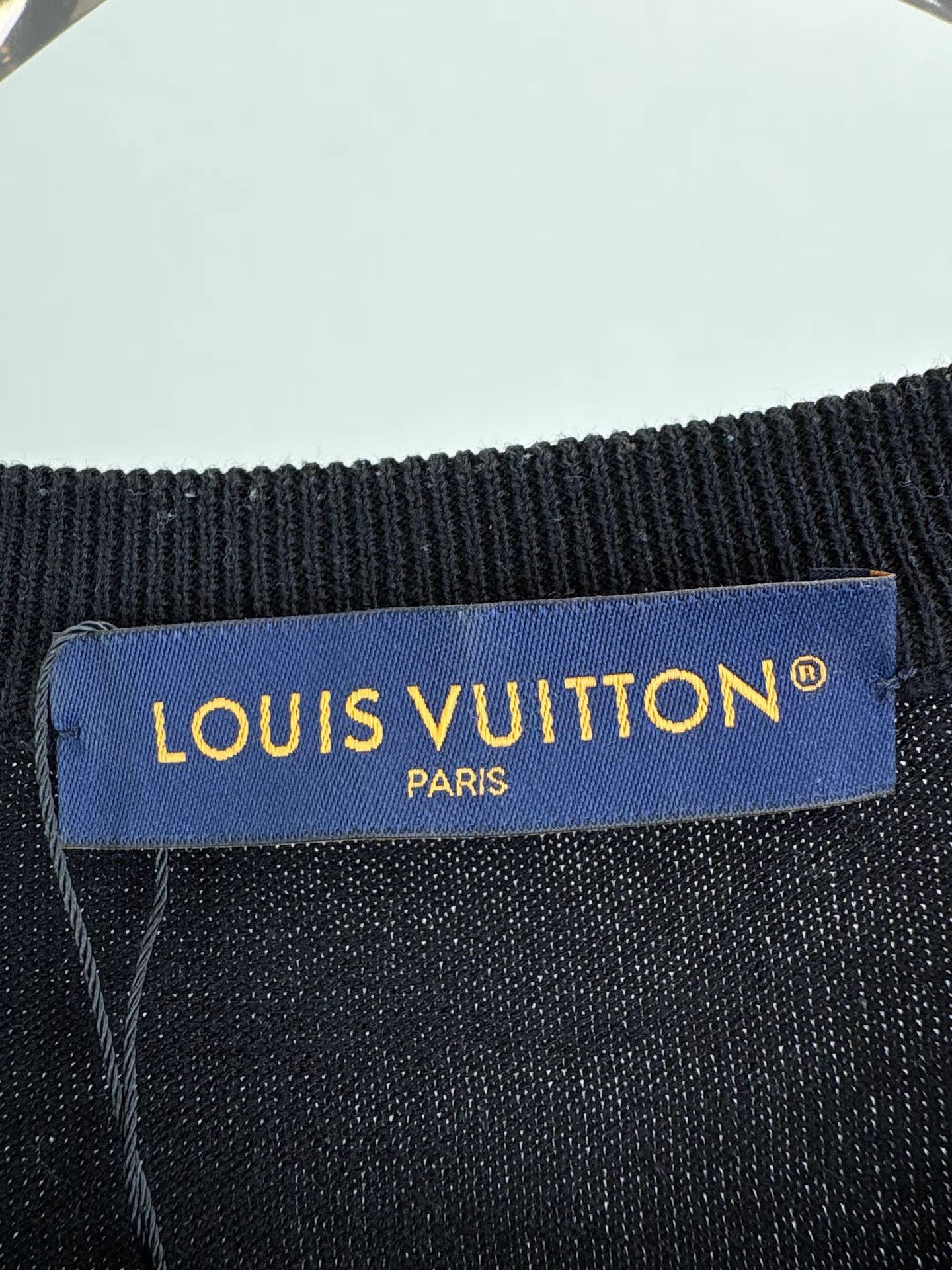 Louis Vuitton LOUIS VUITTON Beaded Pocket Knit Short Sleeve K1 Size US XL / EU 56 / 4 - 4 Thumbnail
