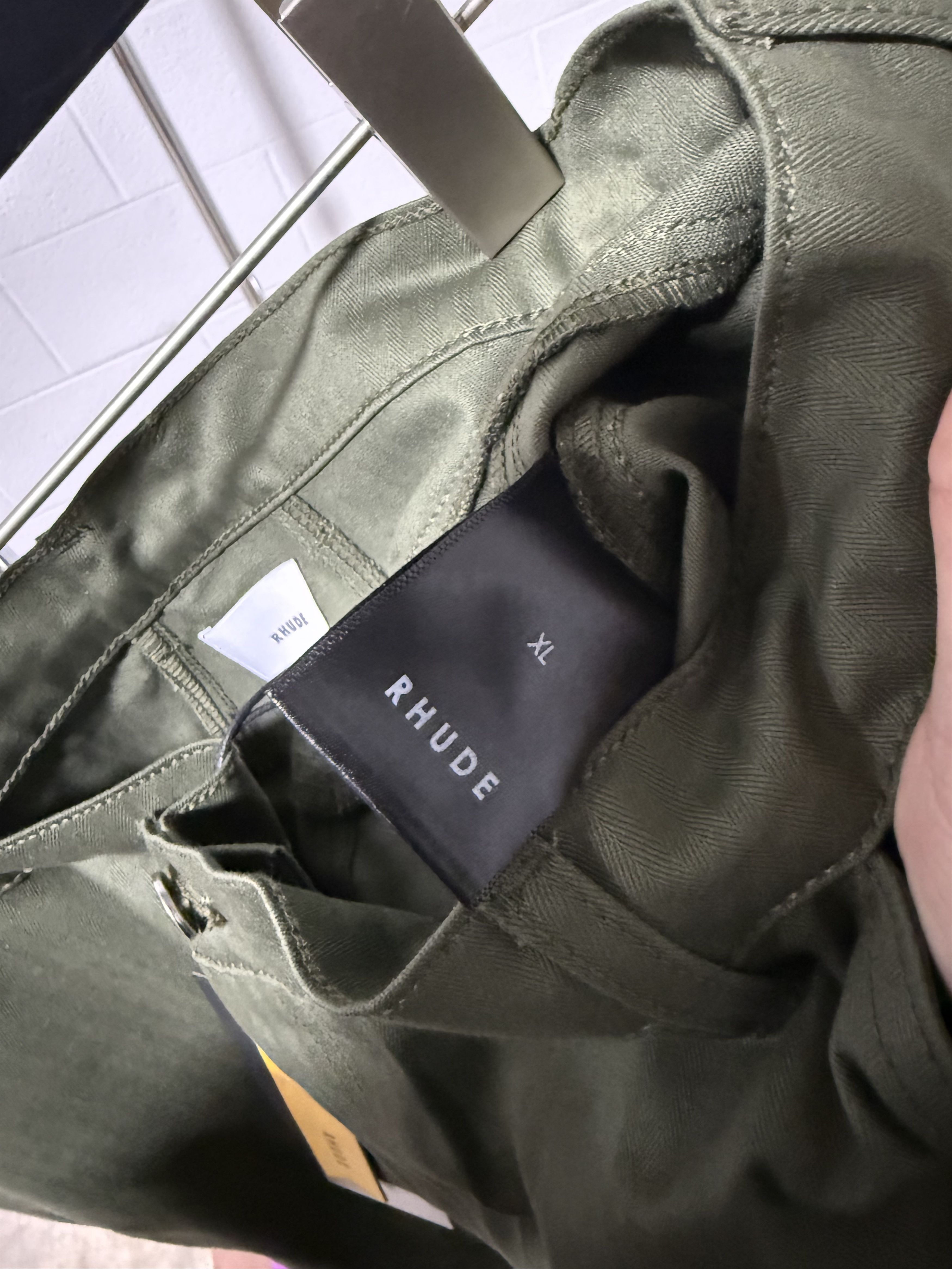 Rhude Rhude Desert Cargo Pants 'Khaki Green' Size US 36 / EU 52 - 3 Thumbnail