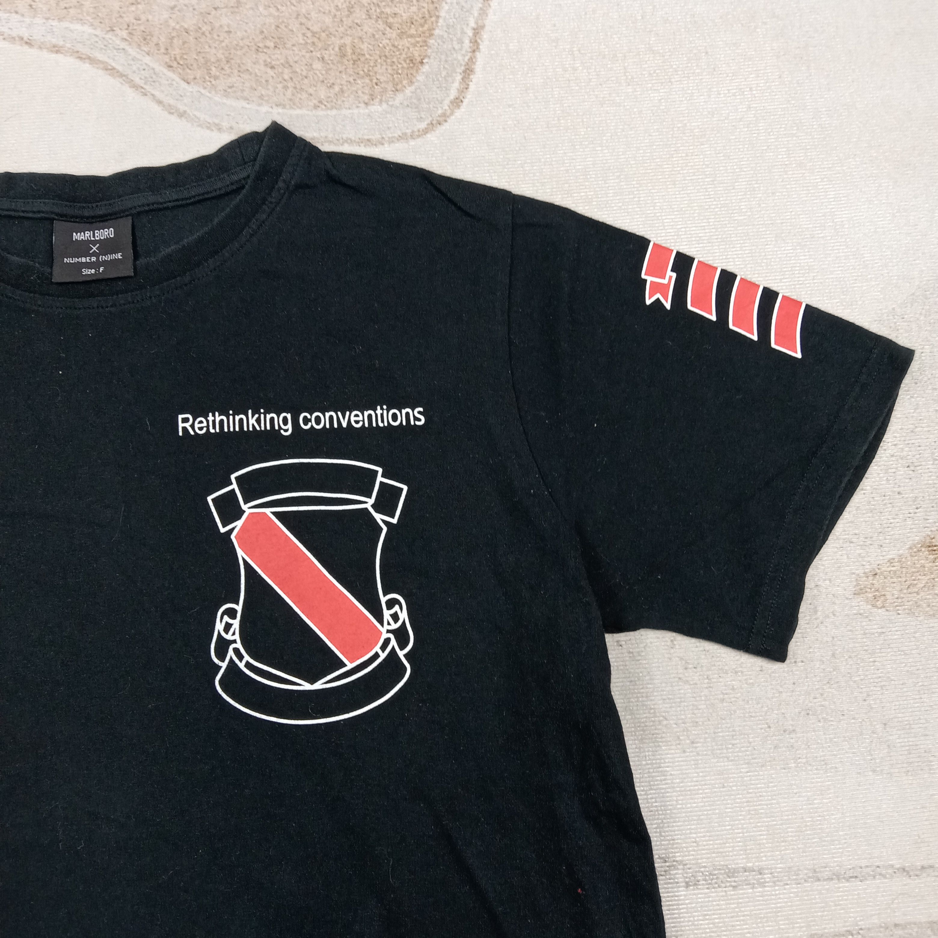 Number (N)ine Number Nine X Marlboro Japanese Brand TShirt C285N44 Size US M / EU 48-50 / 2 - 2 Thumbnail