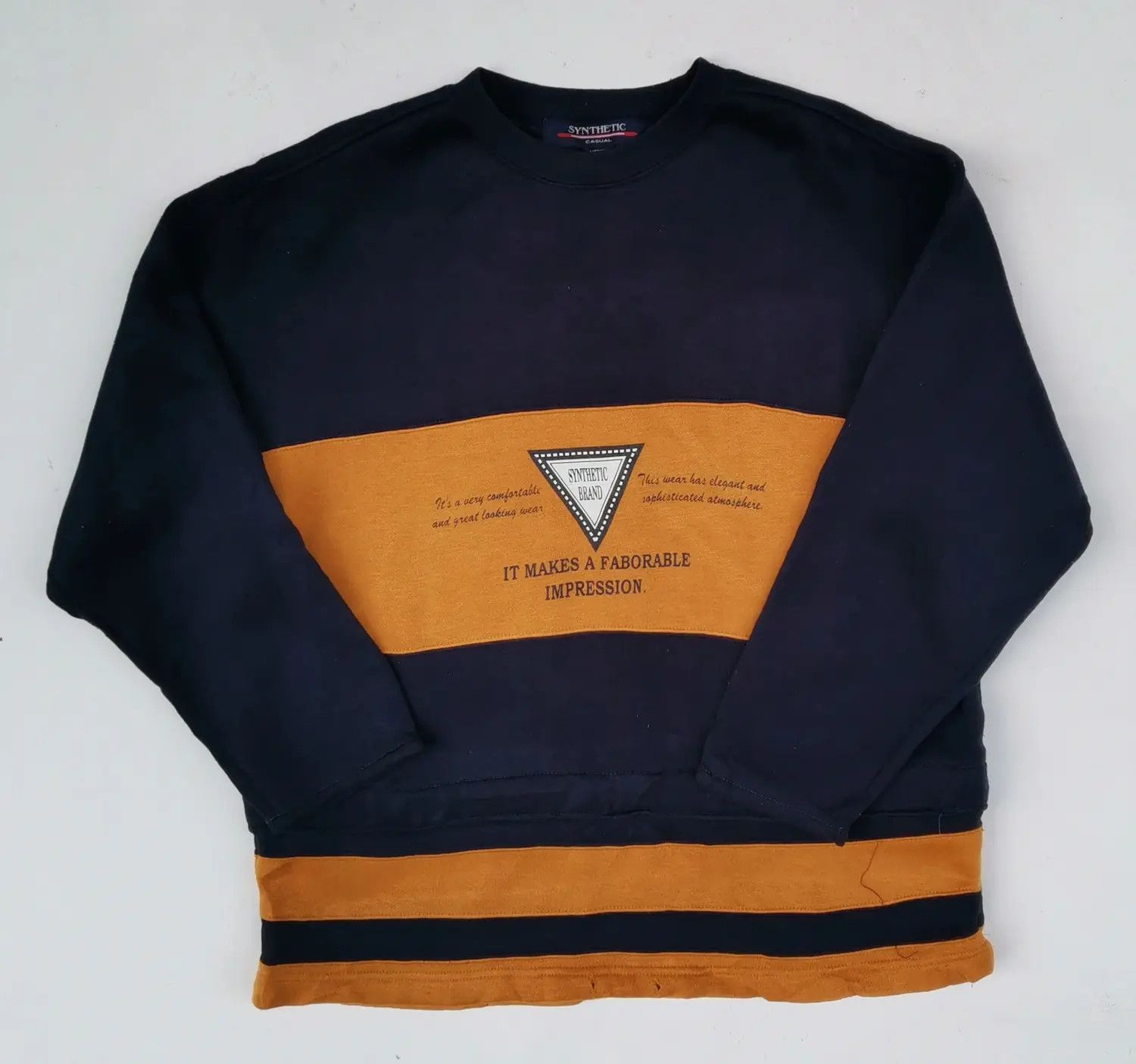 Japanese Brand Synthetic Brand: It Make a Faborable Impression Sweatshirts Size US M / EU 48-50 / 2 - 1 Thumbnail