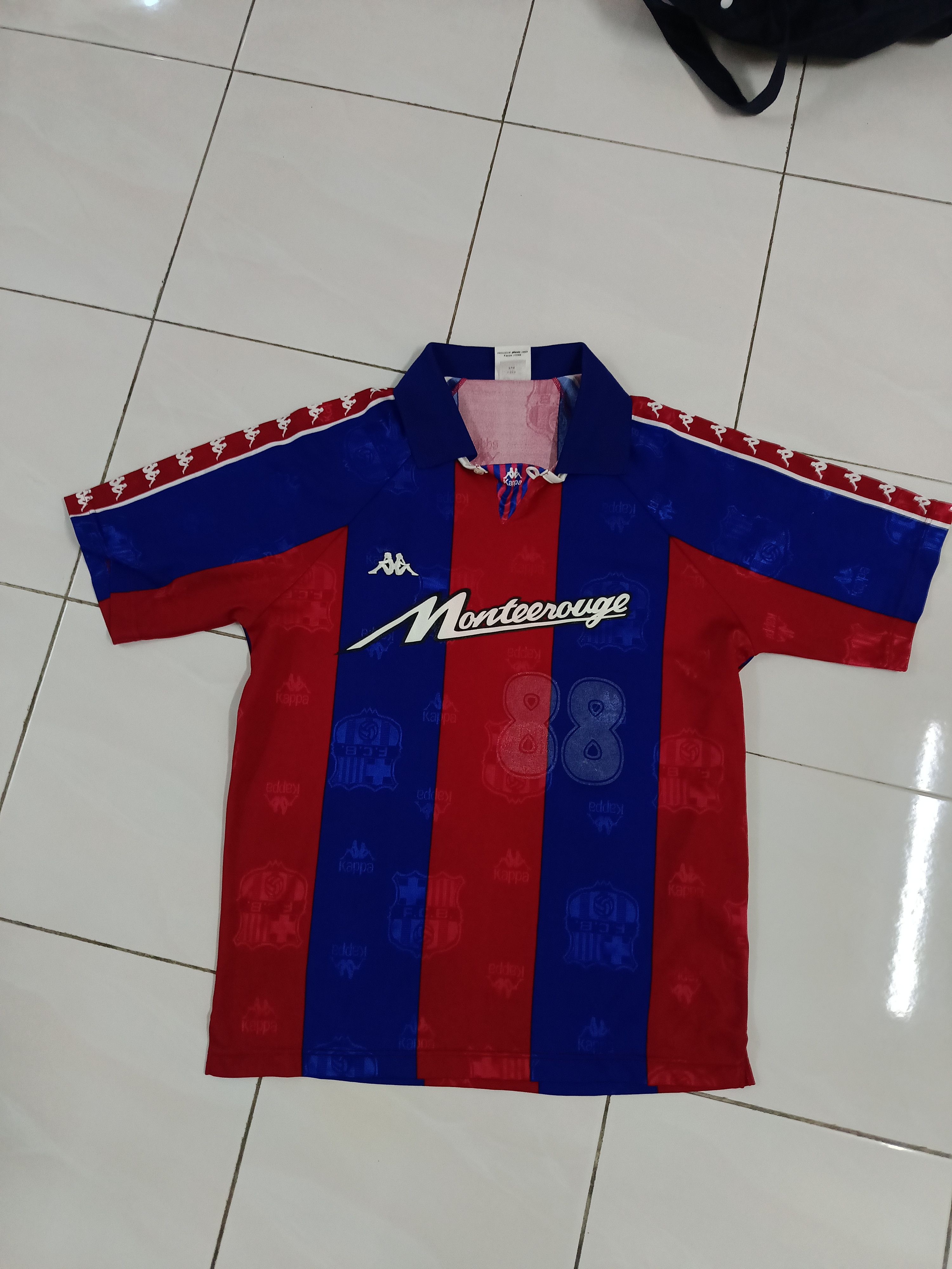 Vintage Vintage 90s Barcelona Template Jersey Size US S / EU 44-46 / 1 - 2 Thumbnail