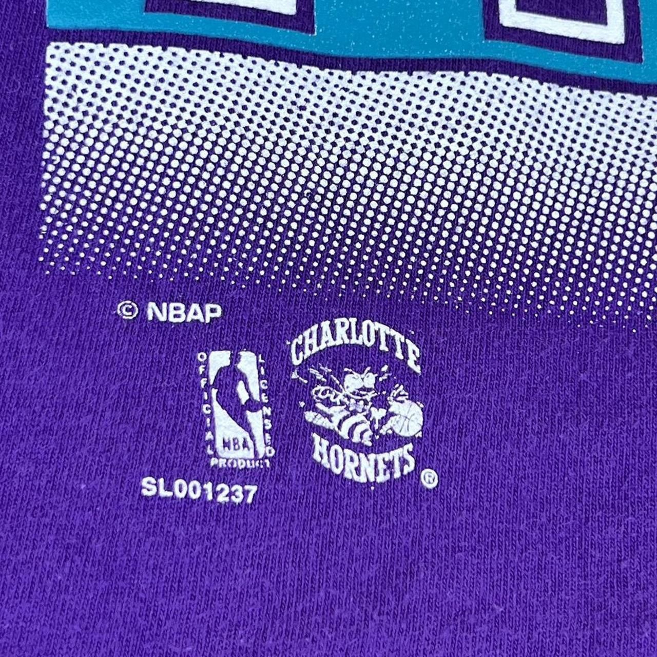 Vintage Vintage 90s CHARLOTTE HORNETS Size US XL / EU 56 / 4 - 6 Thumbnail