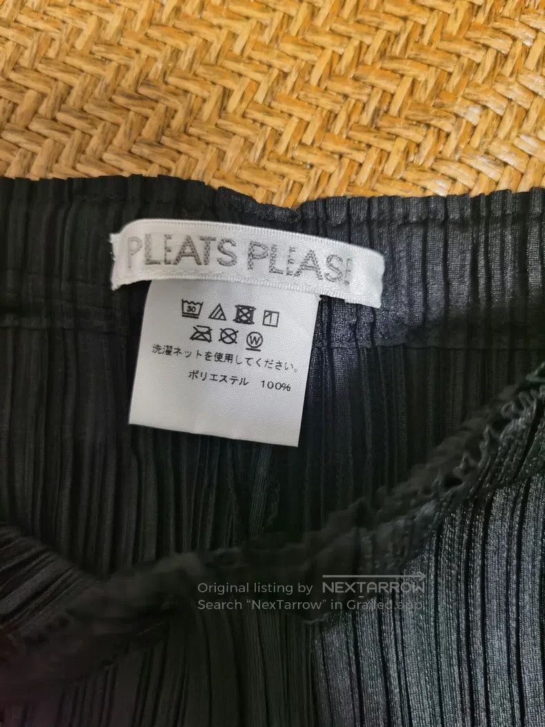 Issey Miyake Issey Miyake Classic Black Pleated Pants Size 25" / US 0 / IT 36 - 3 Thumbnail