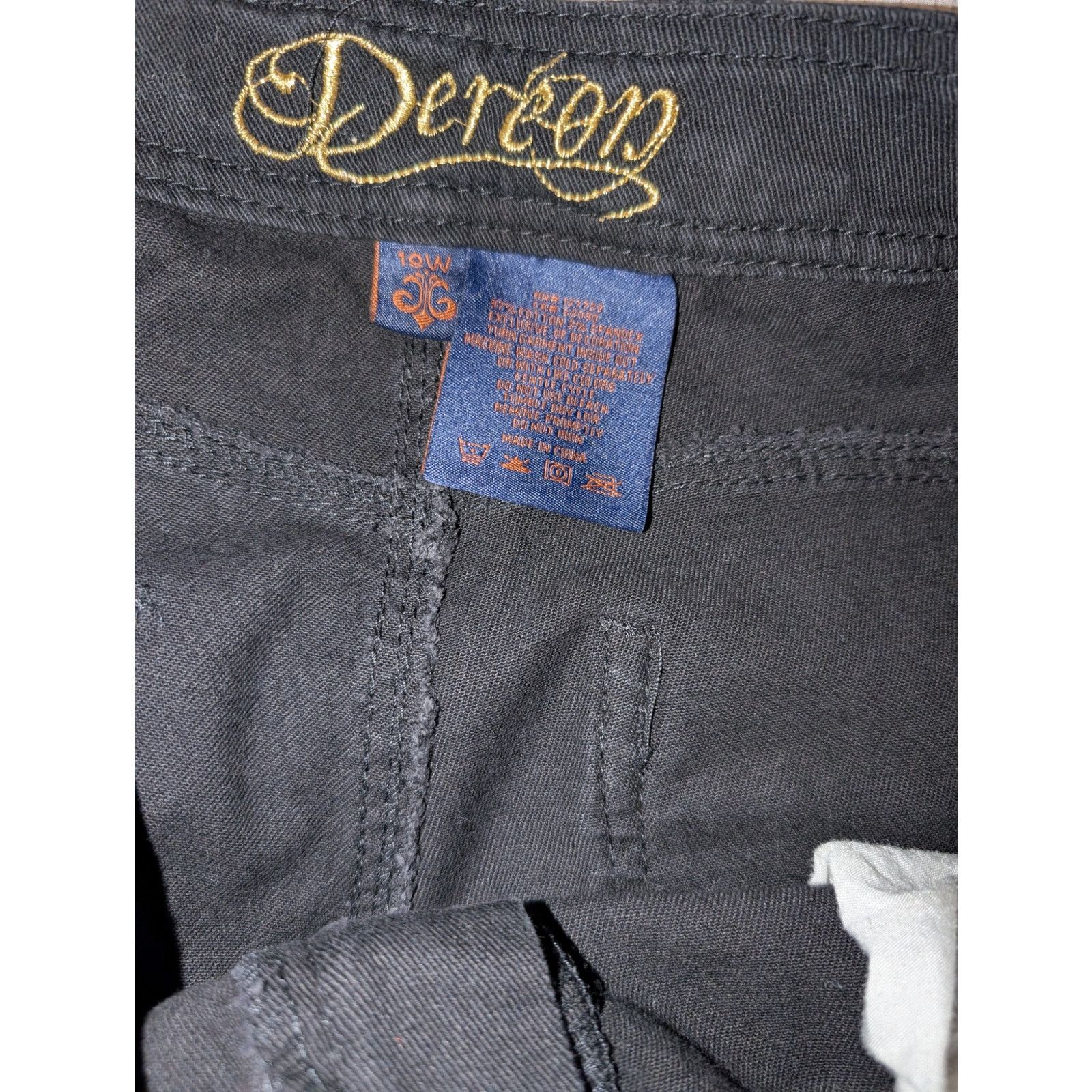 True Religion Women's House of Deréon Jeans Beyonce Size 18 Vintage Y2K Size 40" / US 18 - 3 Thumbnail