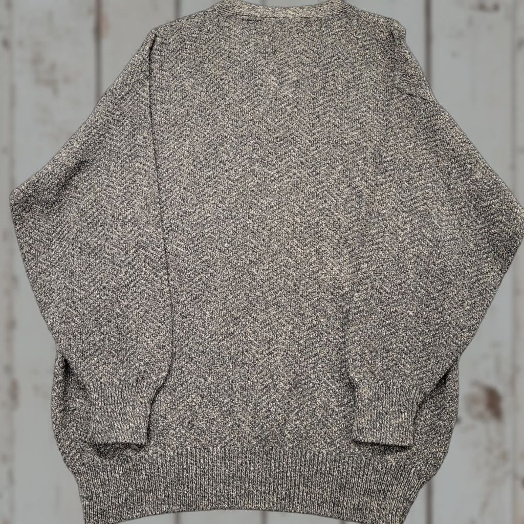 Vintage VINTAGE Himalaya Outfitters Henley Sweater Men's 2XL Tall Made In USA Gray Black & Gray Sportswear/Beach Shirt Mens 1990s Size US XXL / EU 58 / 5 - 1 Thumbnail