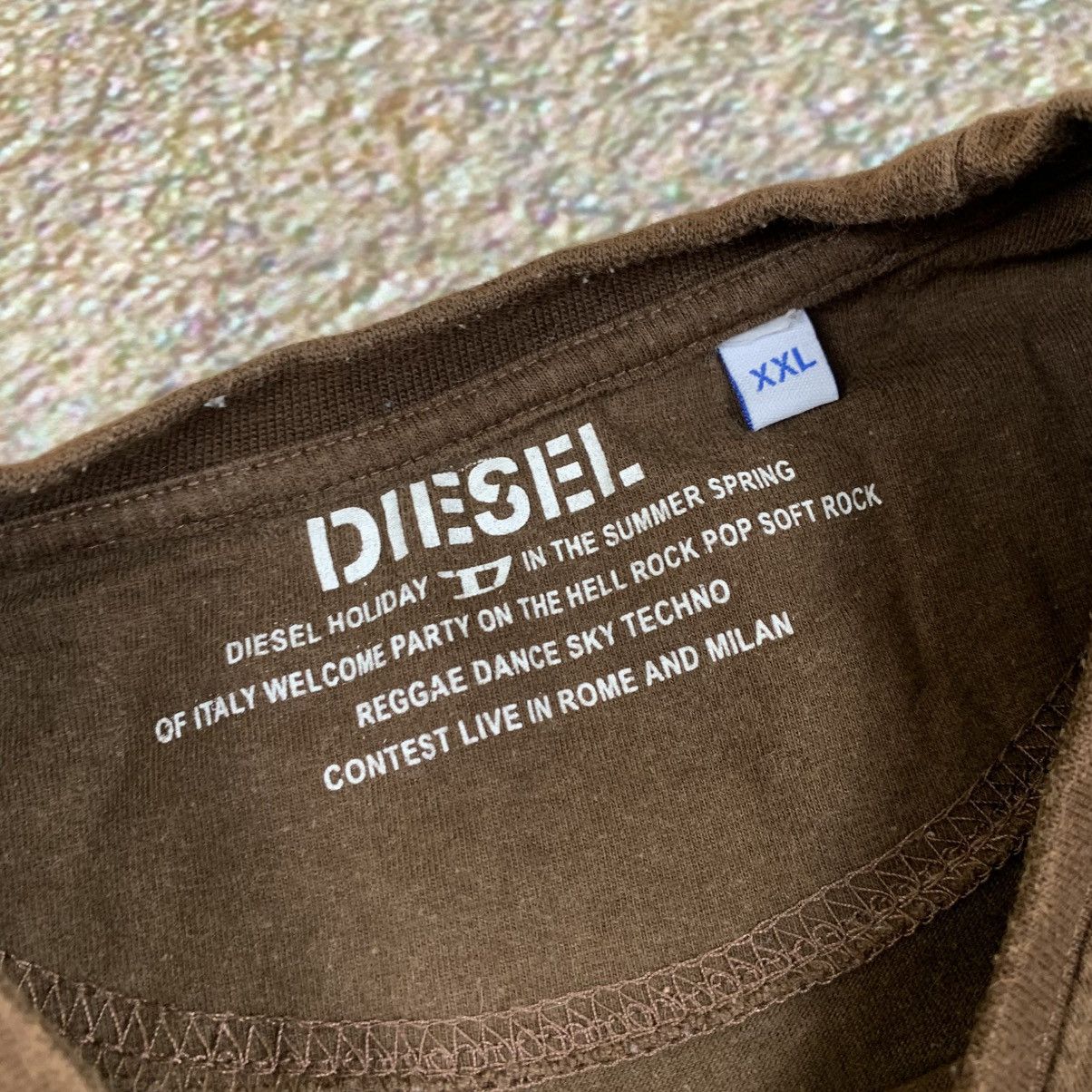 Other Diesel Denim Vision Y2k Sun faded tee T Shirt Size US XL / EU 56 / 4 - 6 Thumbnail