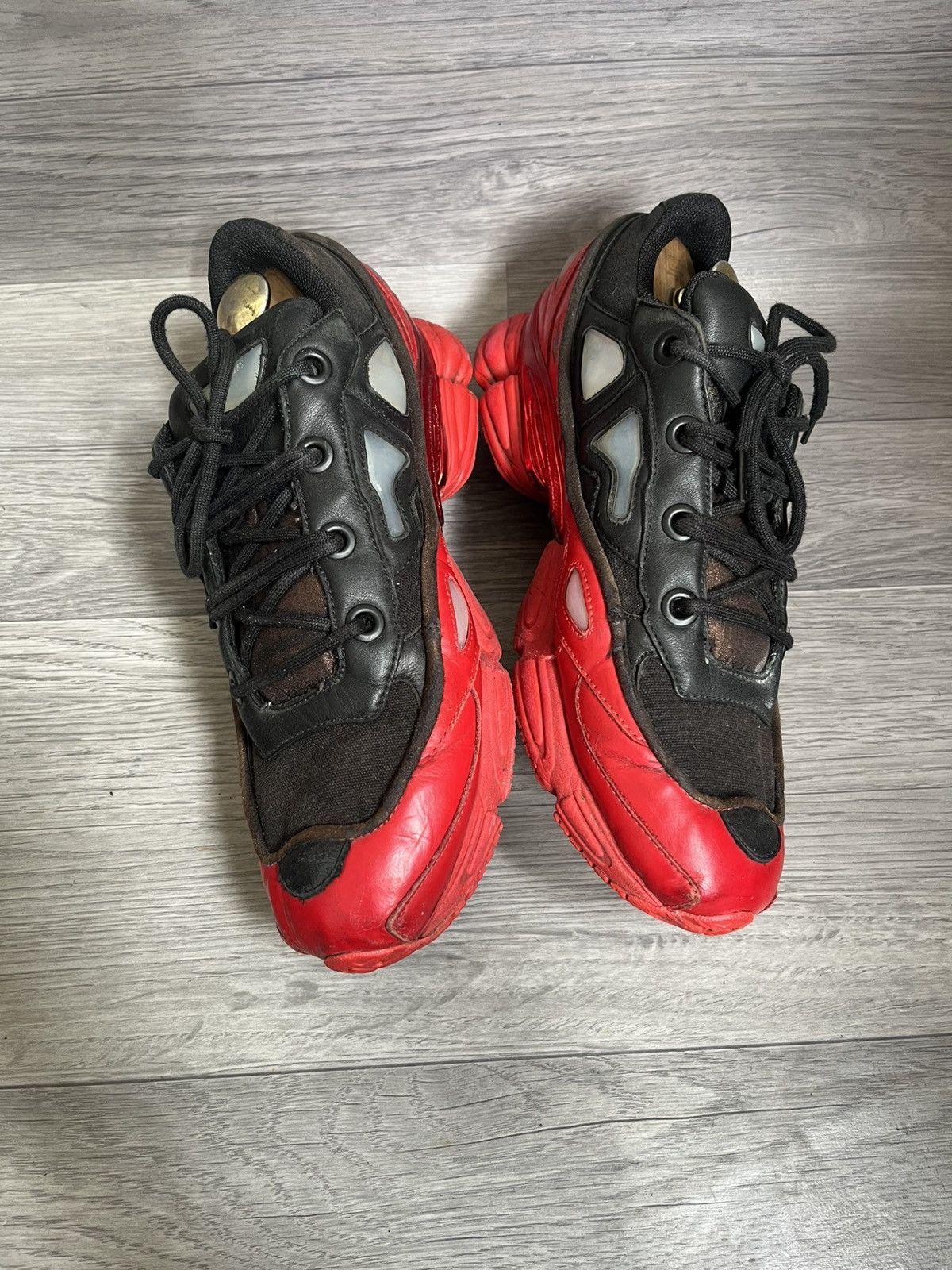 Raf Simons Adidas raf simons ozweegos sneakers Size US 10 / EU 43 - 10 Thumbnail