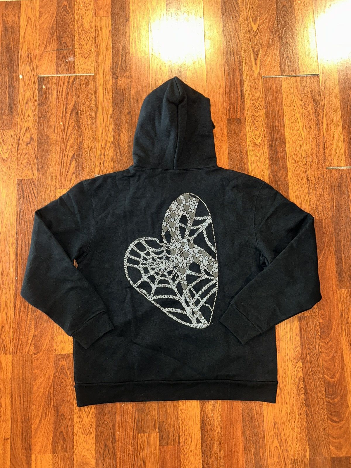Revenge Revenge Heart Logo Hoodie Black | XL Size US XL / EU 56 / 4 - 2 Thumbnail