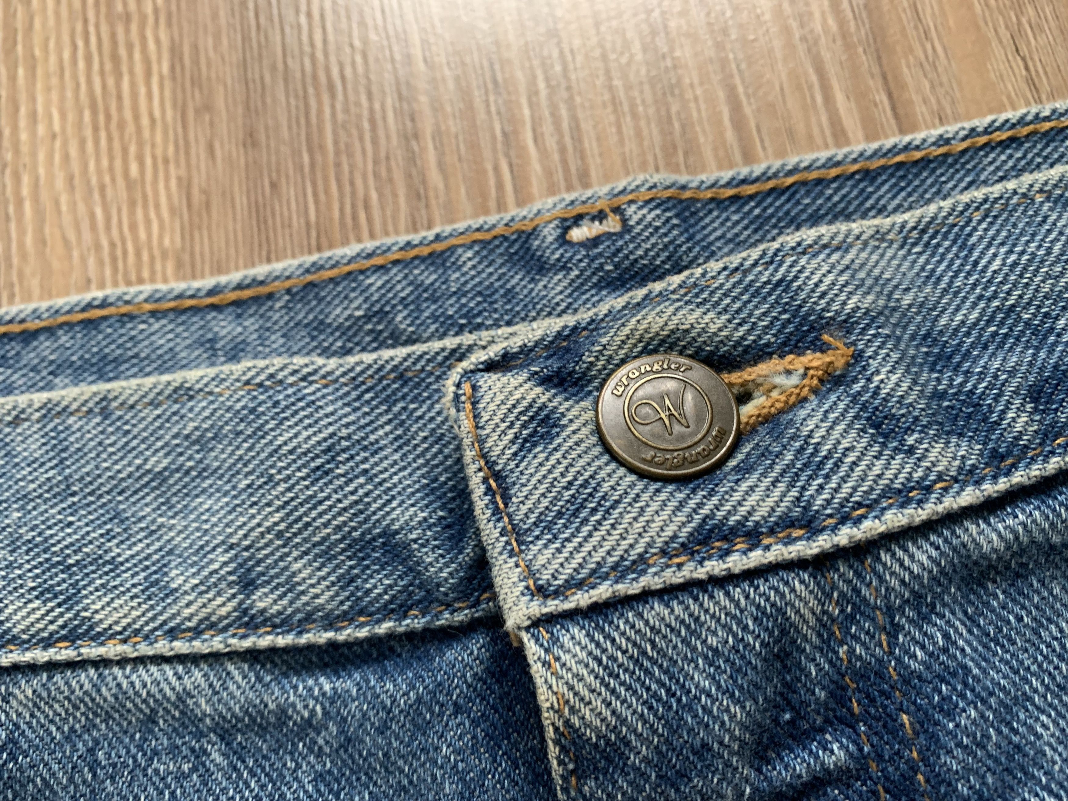Denime × Wrangler Wrangler Light Blue Vintage Jeans Size US 36 / EU 52 - 8 Thumbnail