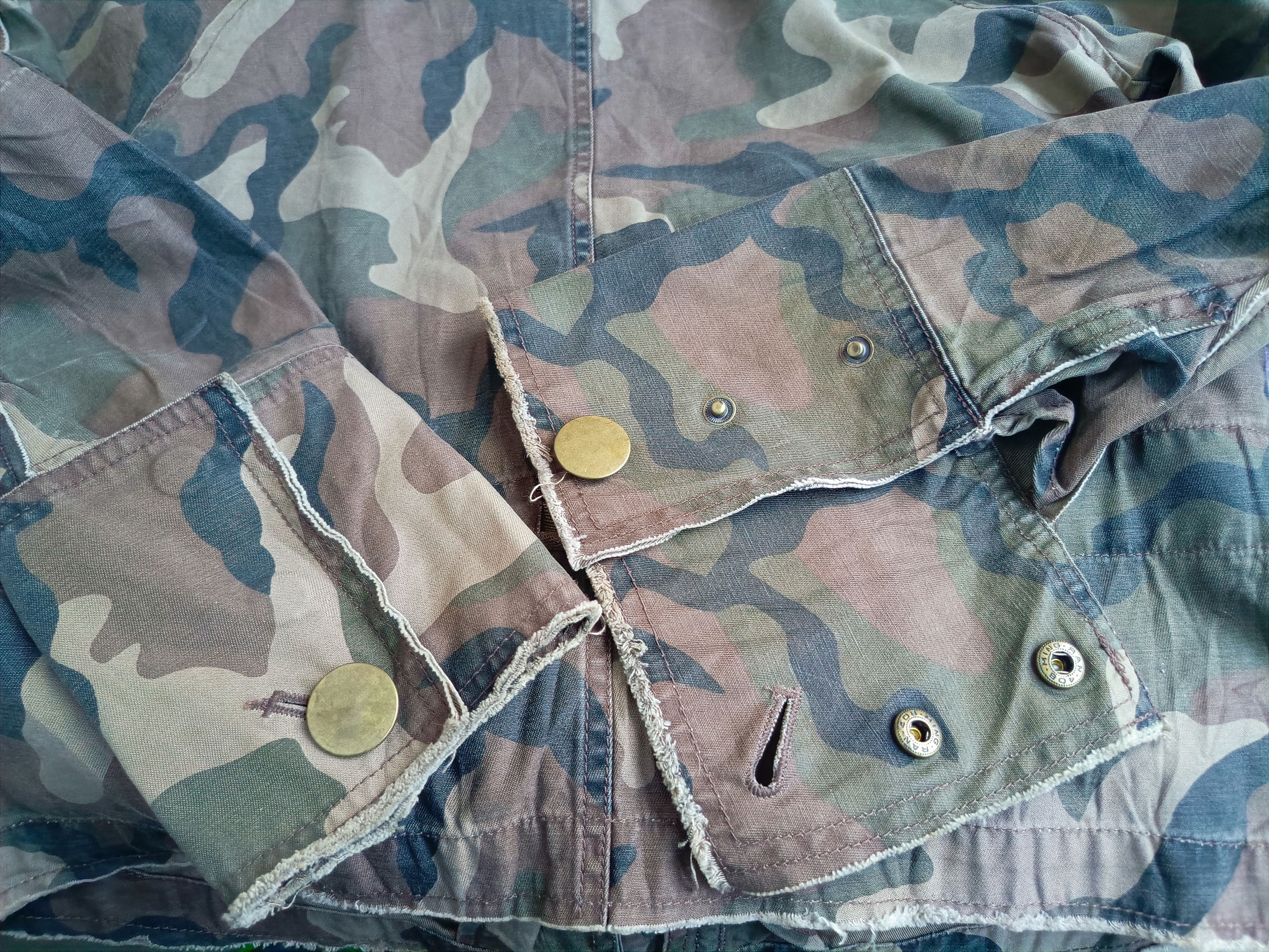 GOA Beauty Brown Camo Military Bono Hoodies solid brake Size L / US 10 / IT 46 - 7 Thumbnail