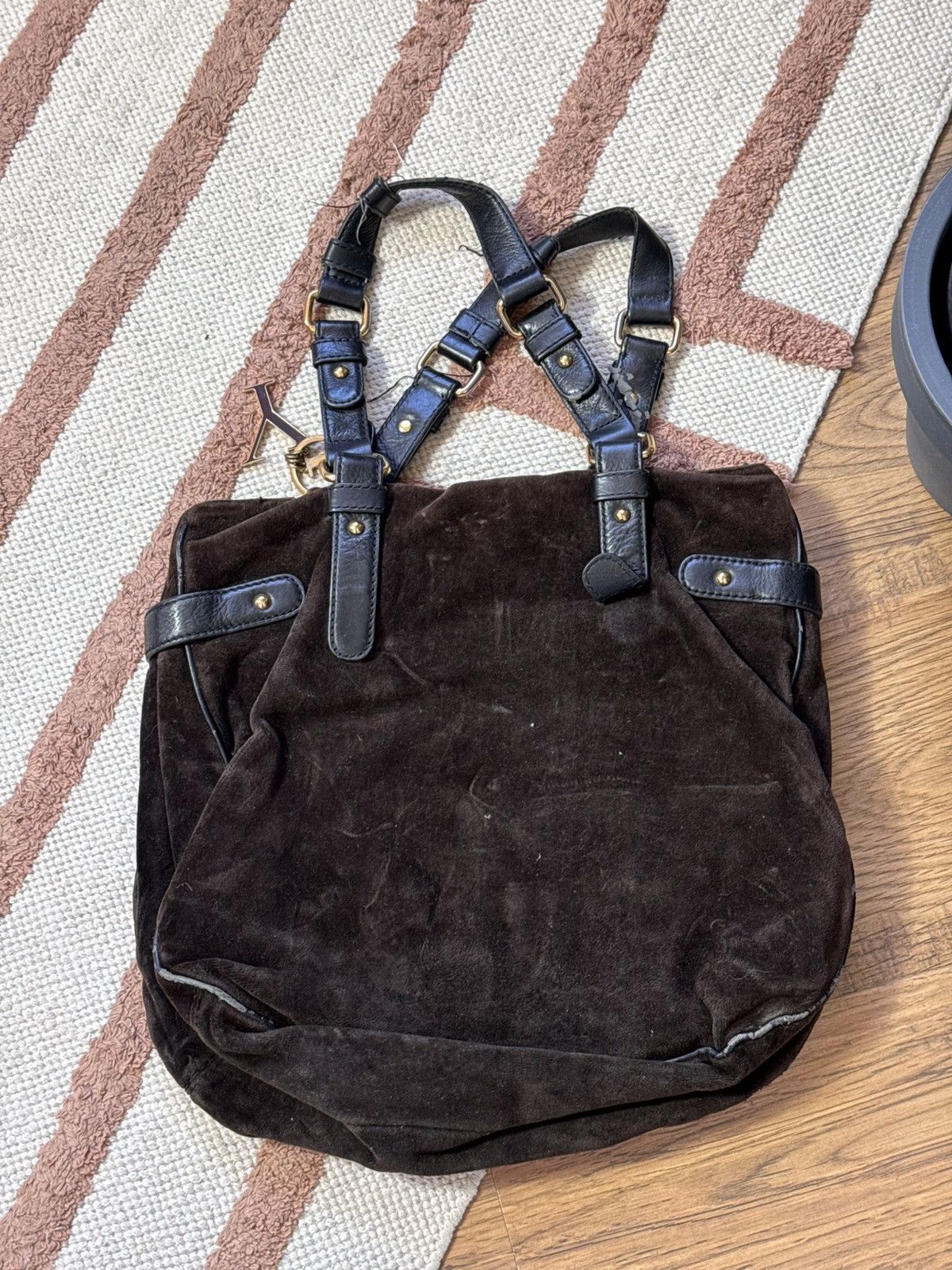 Juicy Couture × Vintage VINTAGE VELOUR JUICY COUTURE 2000s SHOPPER BAG Size ONE SIZE - 5 Thumbnail