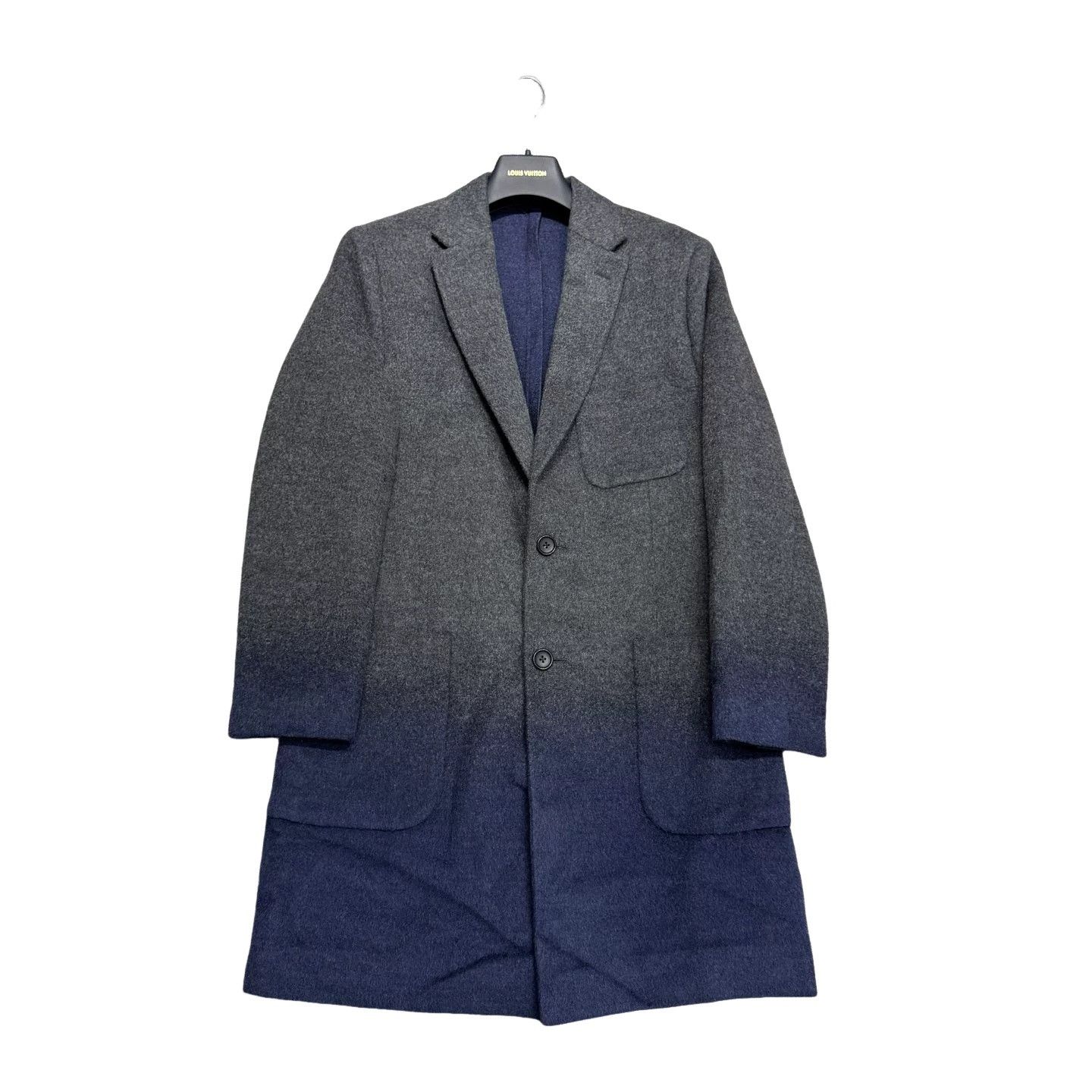 Balenciaga Balenciaga Gradient Wool Coat Size S Size US S / EU 44-46 / 1 - 1 Thumbnail