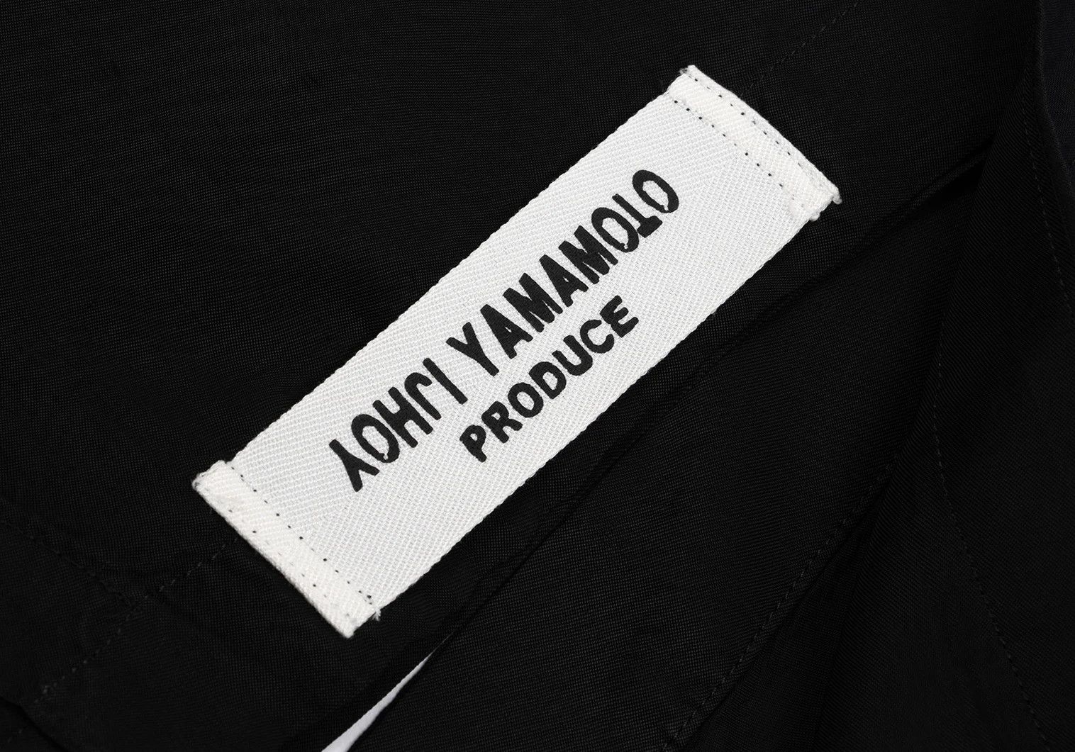Yohji Yamamoto Yohji Yamamoto Cotton Back Button Shirt Black 4 Size US XL / EU 56 / 4 - 11 Thumbnail