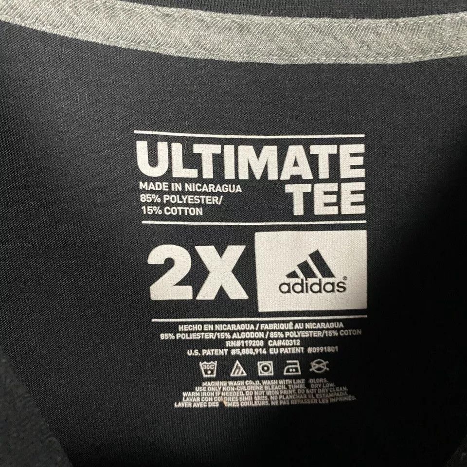 Adidas Adidas Deutscher Fussball-Bund T-Shirt Men's 2X Short Sleeve Size US XXL / EU 58 / 5 - 3 Thumbnail