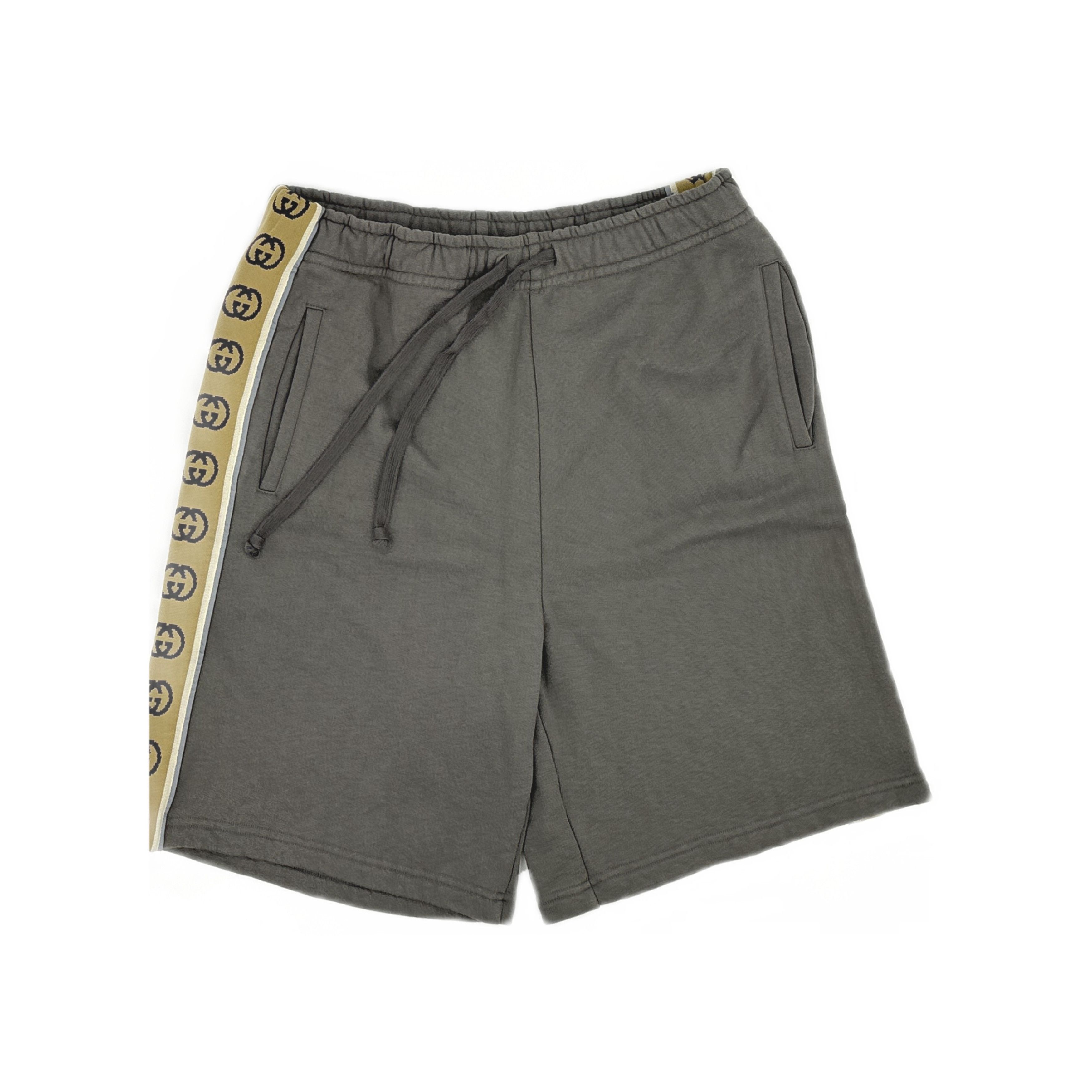 Gucci Gucci Logo Stripe Sweat Shorts XL Size US 36 / EU 52 - 1 Thumbnail