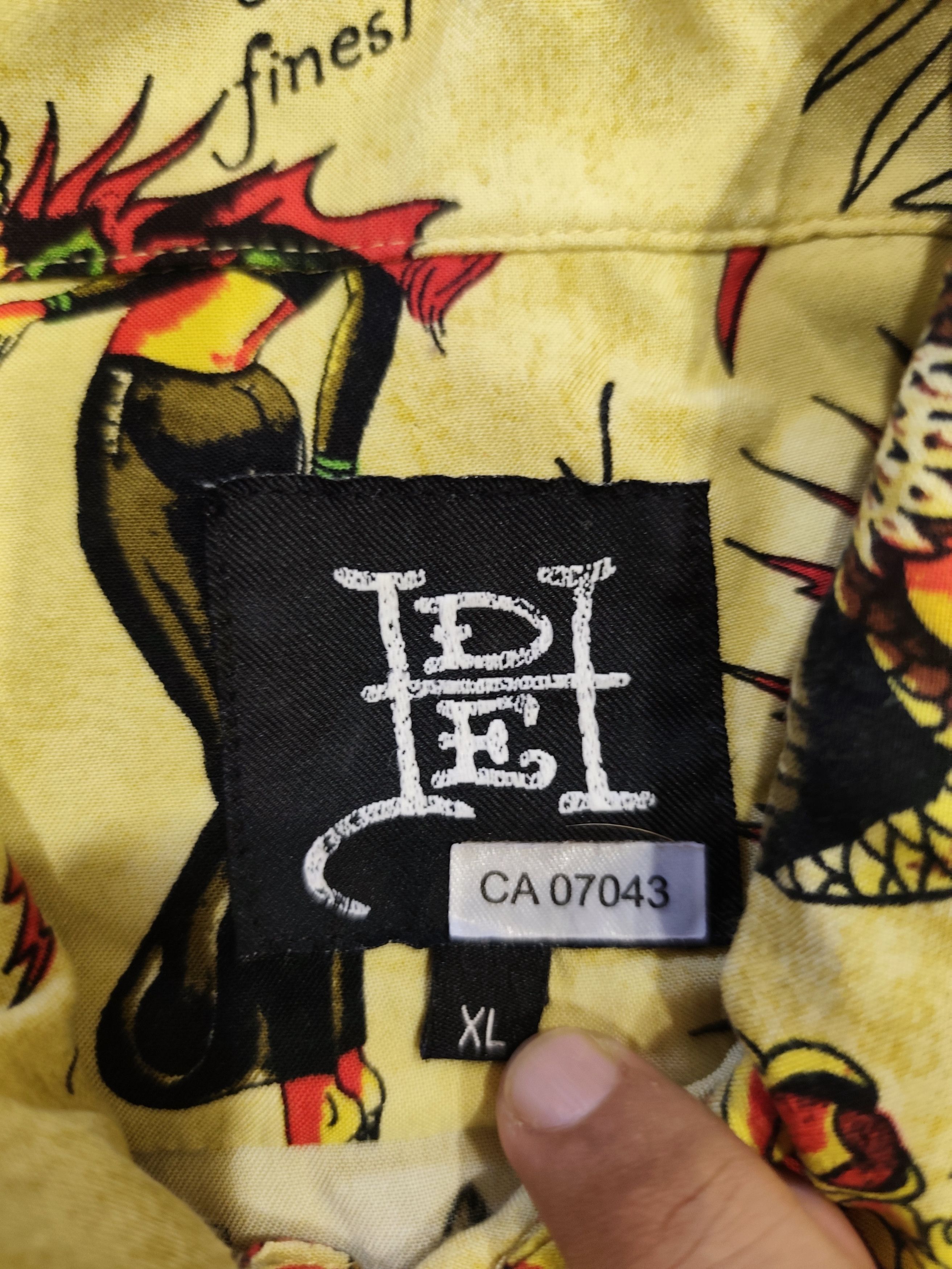 Ed Hardy Ed hardy shirt Size US XL / EU 56 / 4 - 4 Thumbnail