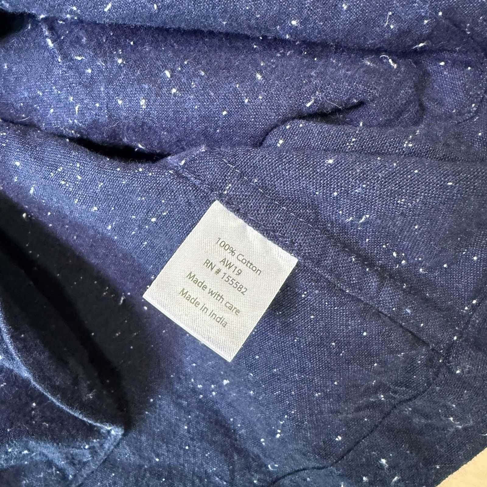Corridor Corridor Chore Jacket Small Blue Speckled Lightweight Blazer Size US S / EU 44-46 / 1 - 7 Thumbnail