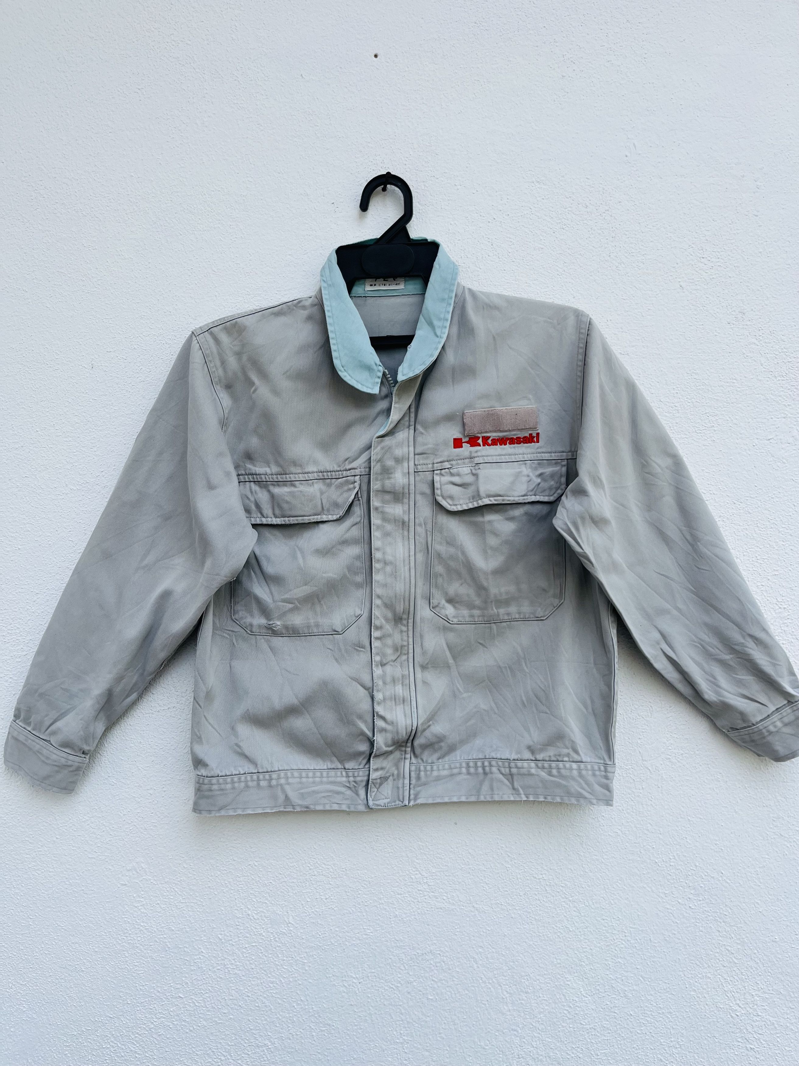 Japanese Brand Vintage Kawasaki Worker Streetwear Fashion Style Size US M / EU 48-50 / 2 - 1 Thumbnail
