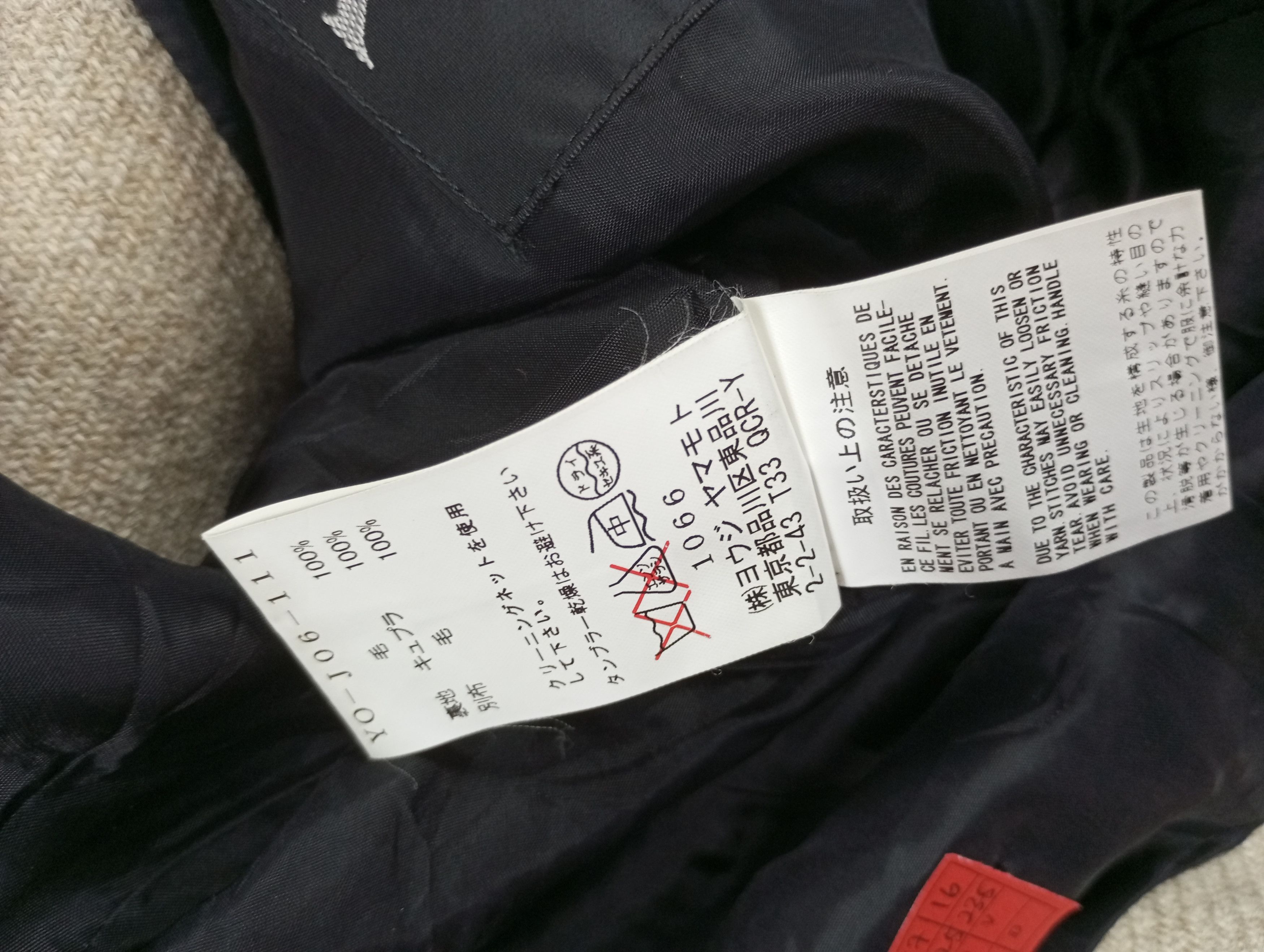Vintage × Y's × Yohji Yamamoto Y's Japanese Fashion Designer Brand Yohji Yamamoto Jacket Size XS / US 0-2 / IT 36-38 - 8 Thumbnail
