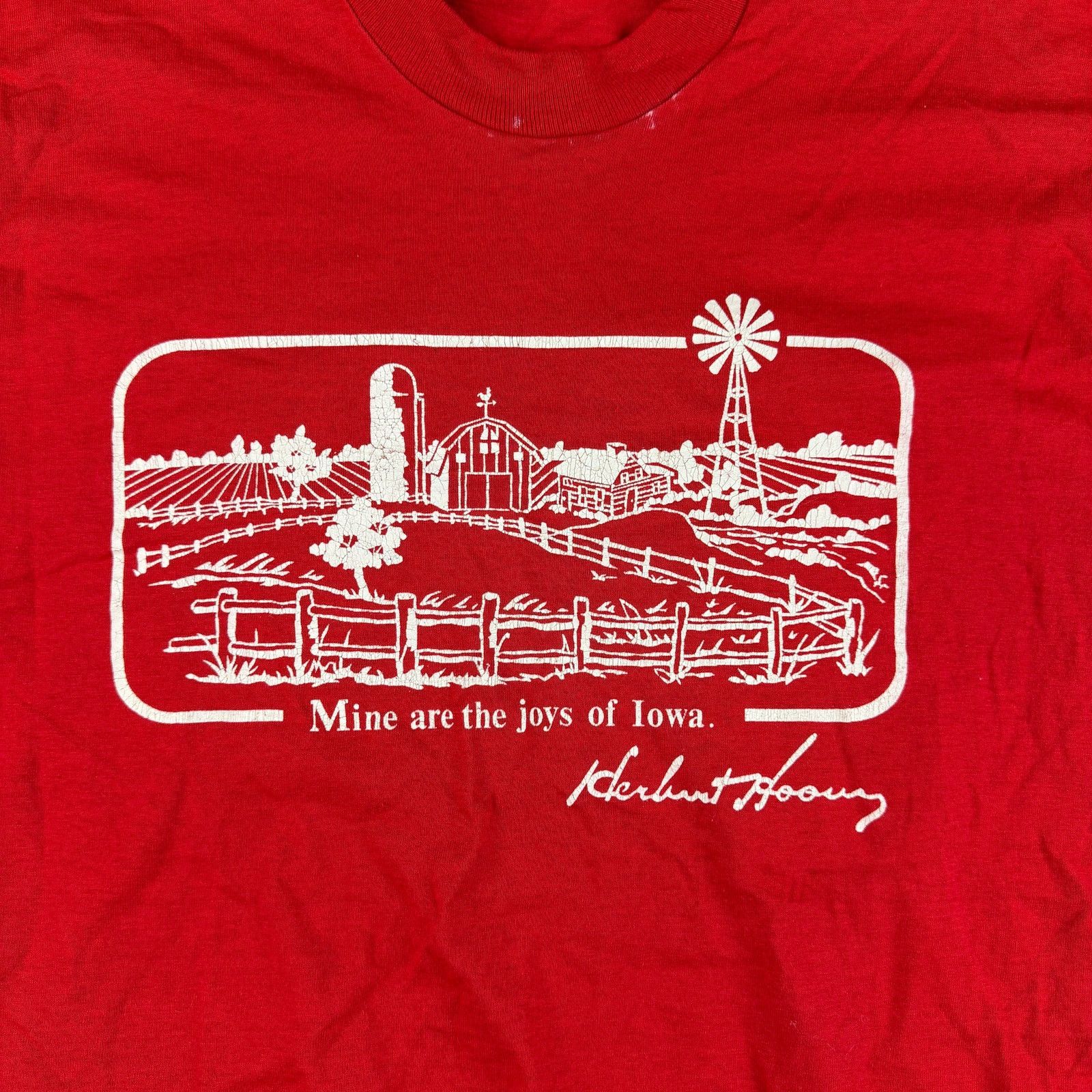 Vintage Vintage Mine Are The Joys Of Iowa Shirt Size Large Size US L / EU 52-54 / 3 - 1 Thumbnail