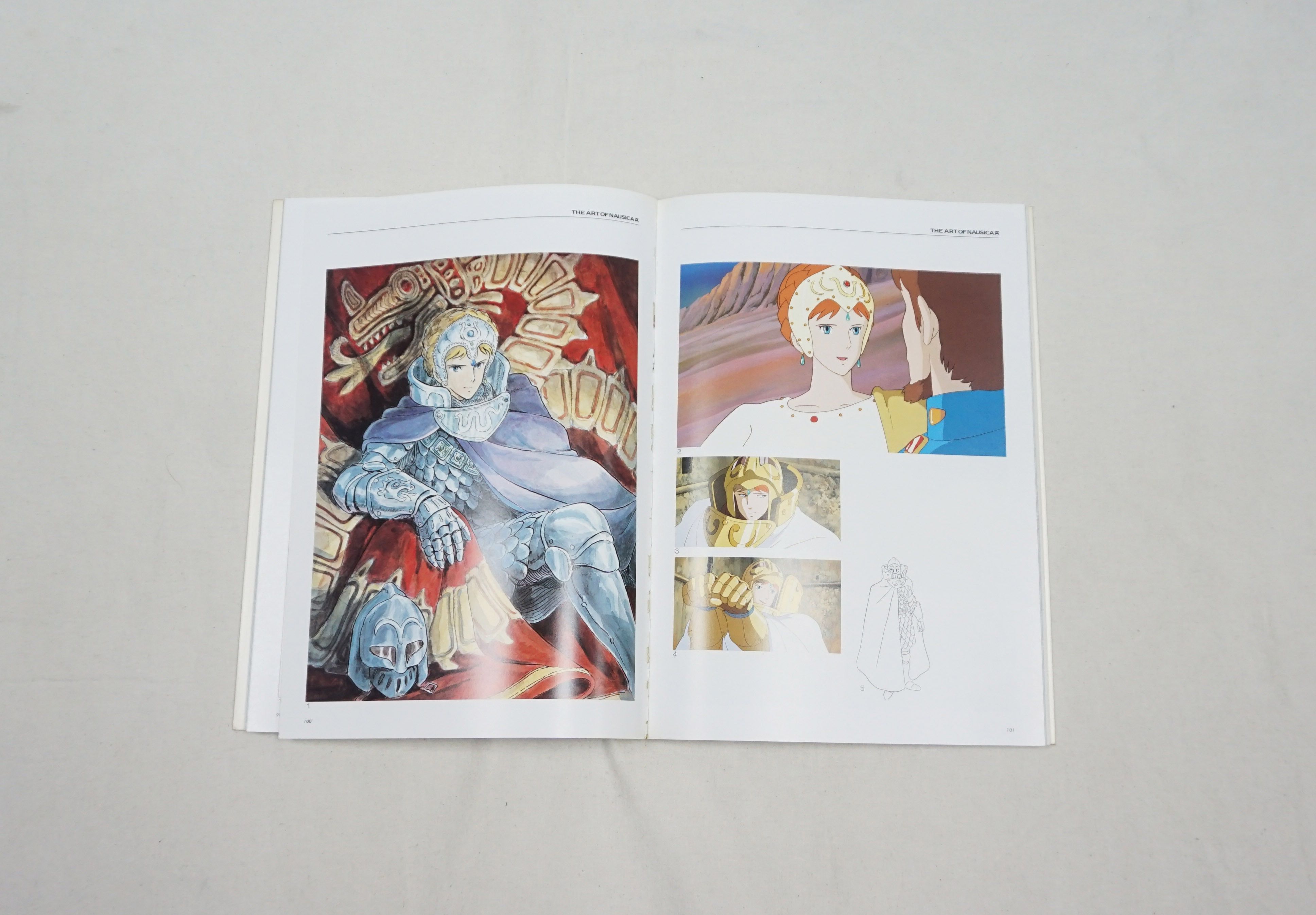 Japanese Brand × Vintage 80's The Art of Nausica of the Valley of the Wind Art Book Size ONE SIZE - 9 Thumbnail