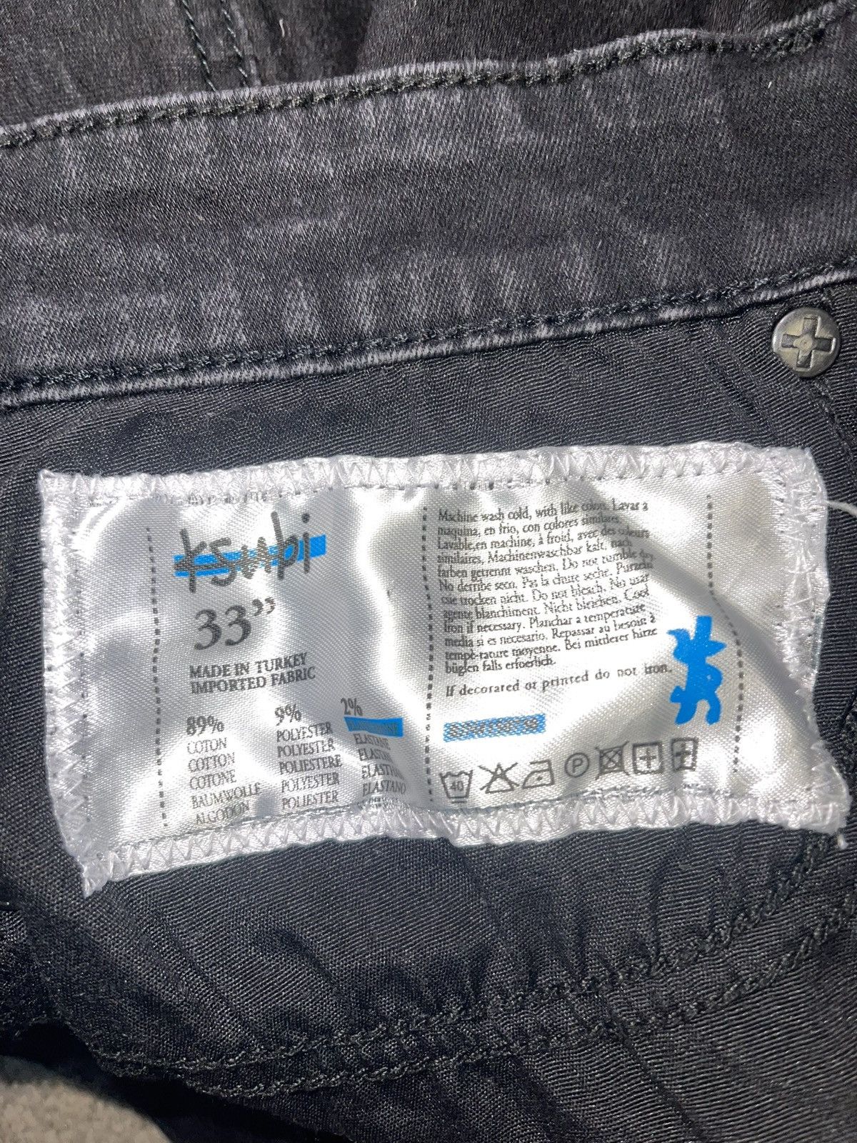 Ksubi Ksubi Van Winkle Black Rebel Size US 33 - 6 Thumbnail