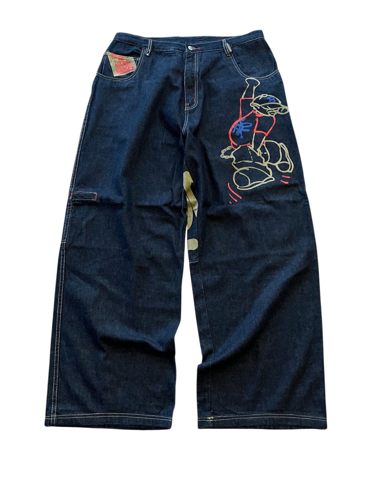 Other Vintage Y2K School Of Hard Knocks SOHK Size US 39 - 1 Thumbnail