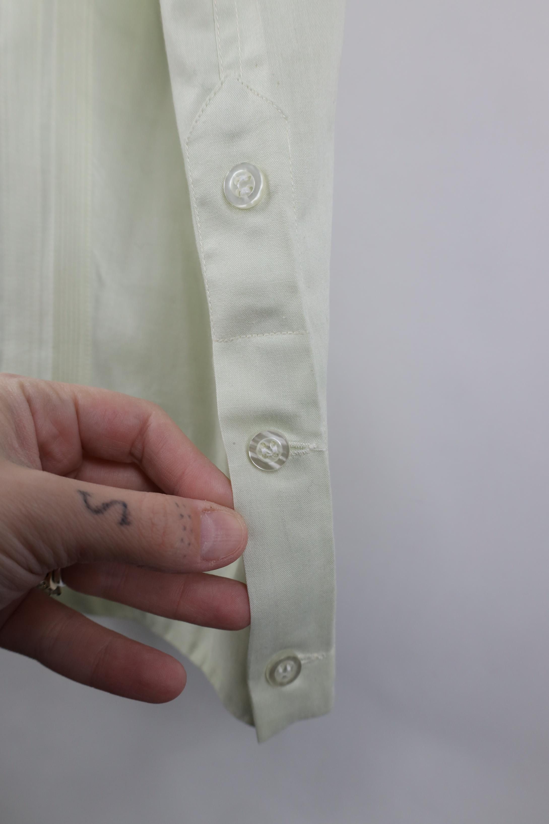 Vintage Vintage 70s Rockabilly Guayabera Beach Wedding Button Shirt Size US XXL / EU 58 / 5 - 13 Thumbnail