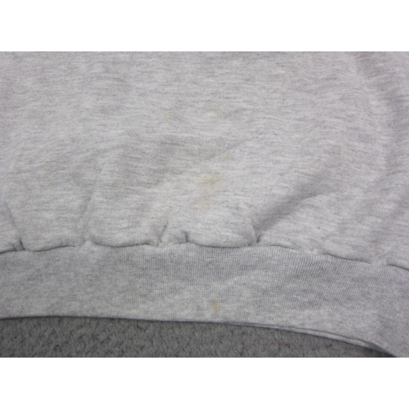 Jerzees VINTAGE Jerzees Sweatshirt Mens S Gray Graphic Print 90s Humane Society Animals Crew Neck Pullover Size US S / EU 44-46 / 1 - 6 Thumbnail