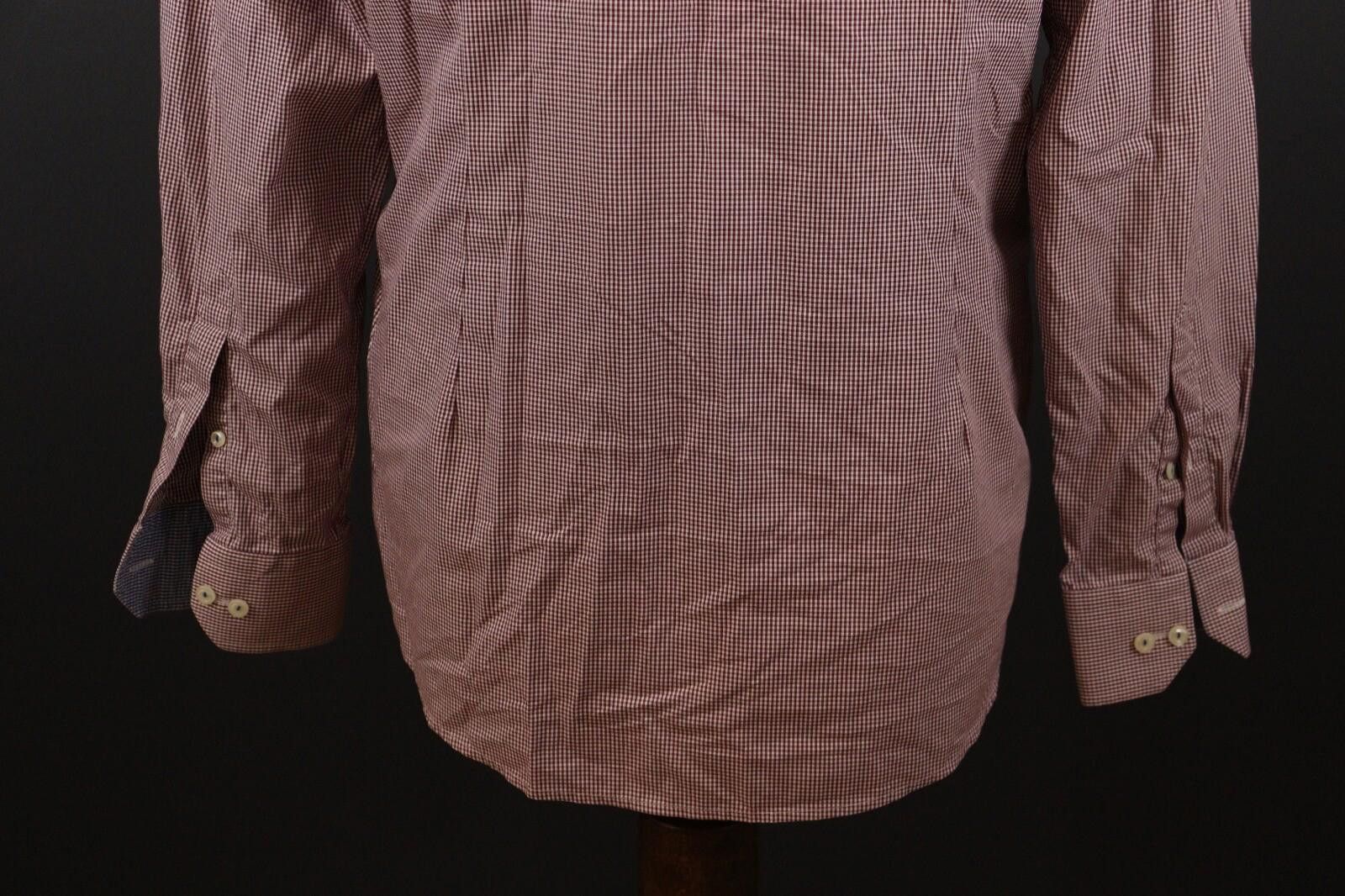 Eton Eton Contemporary Fit Check Luxury Shirt Size 41 / 16 Size US M / EU 48-50 / 2 - 7 Thumbnail