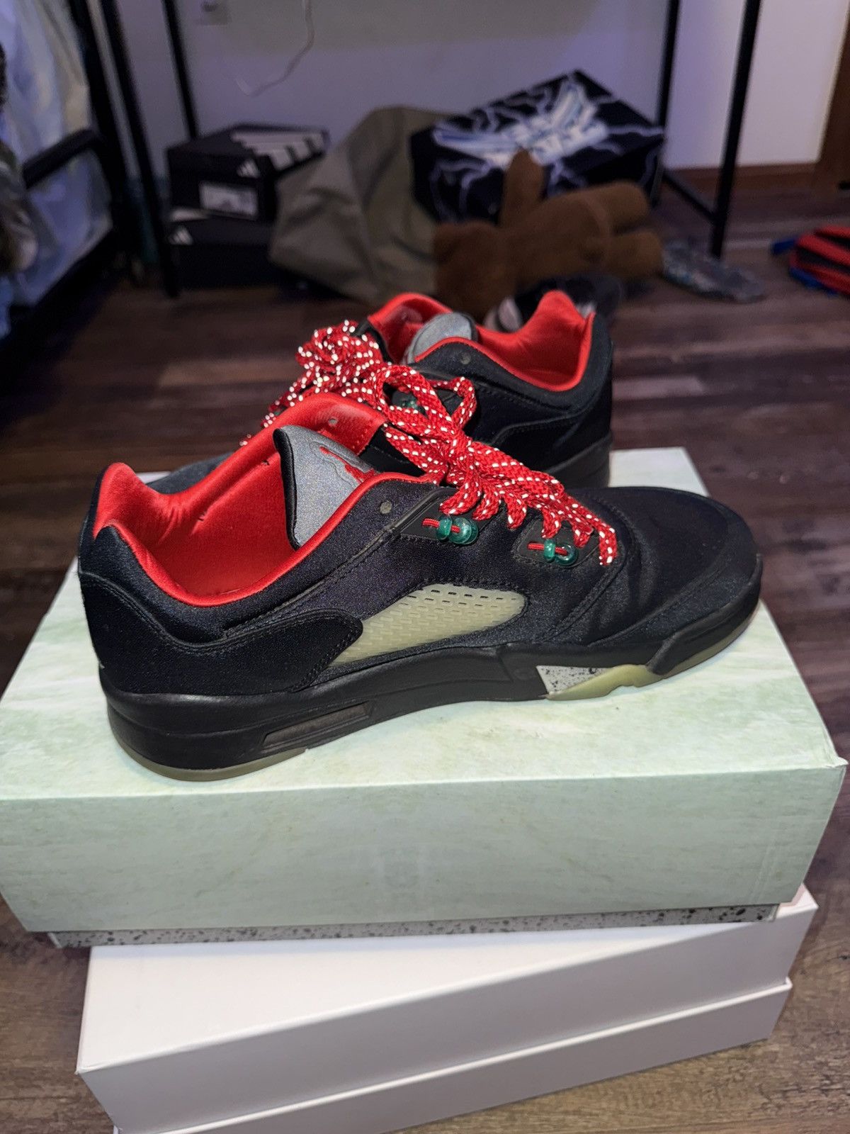 CLOT × Jordan Brand CLOT X Jordan 5 low Size US 8 / EU 41 - 5 Thumbnail