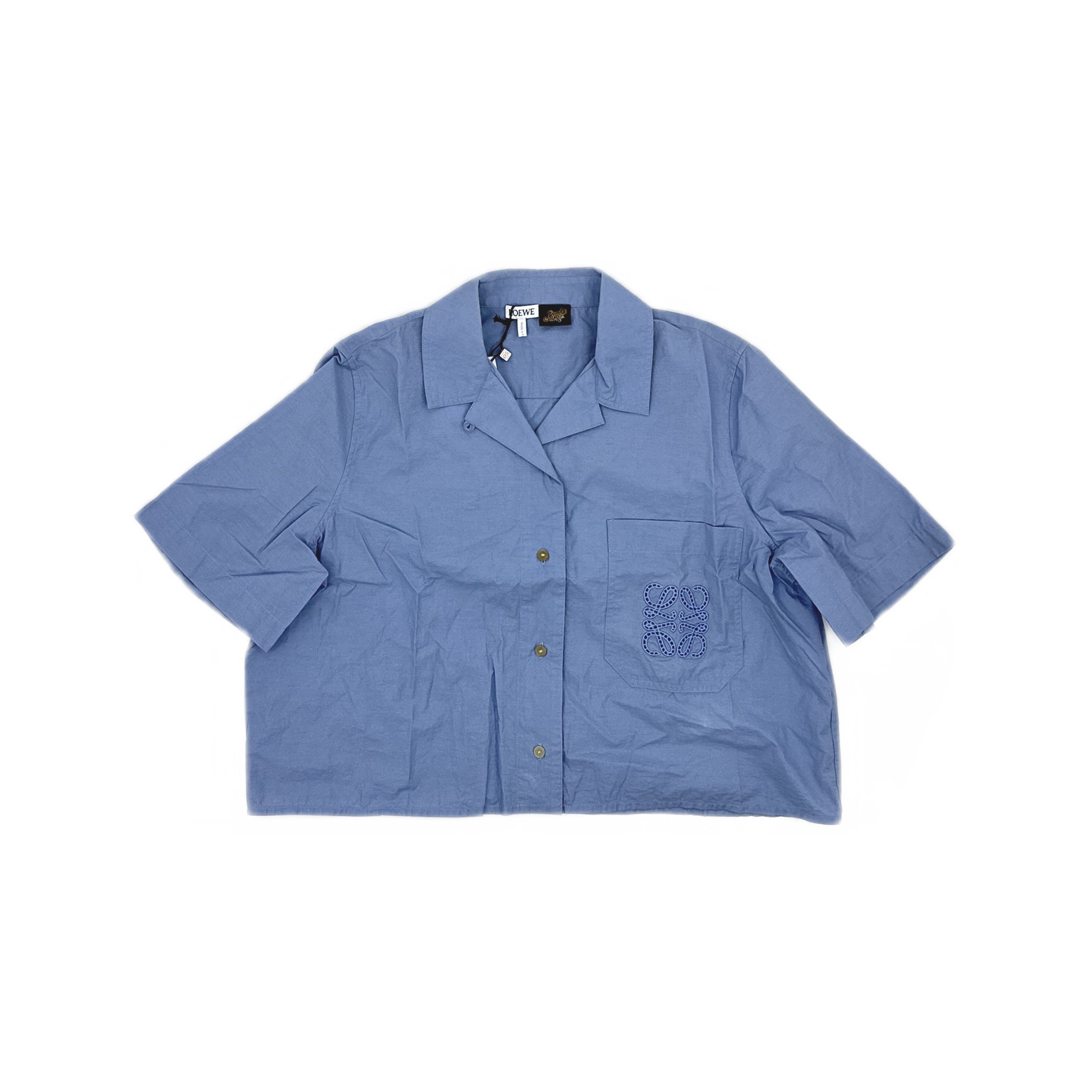Loewe Loewe Paula's Ibiza Embroidered Logo Shirt Size 34 Size XXS / US 00 / IT 34 - 1 Thumbnail