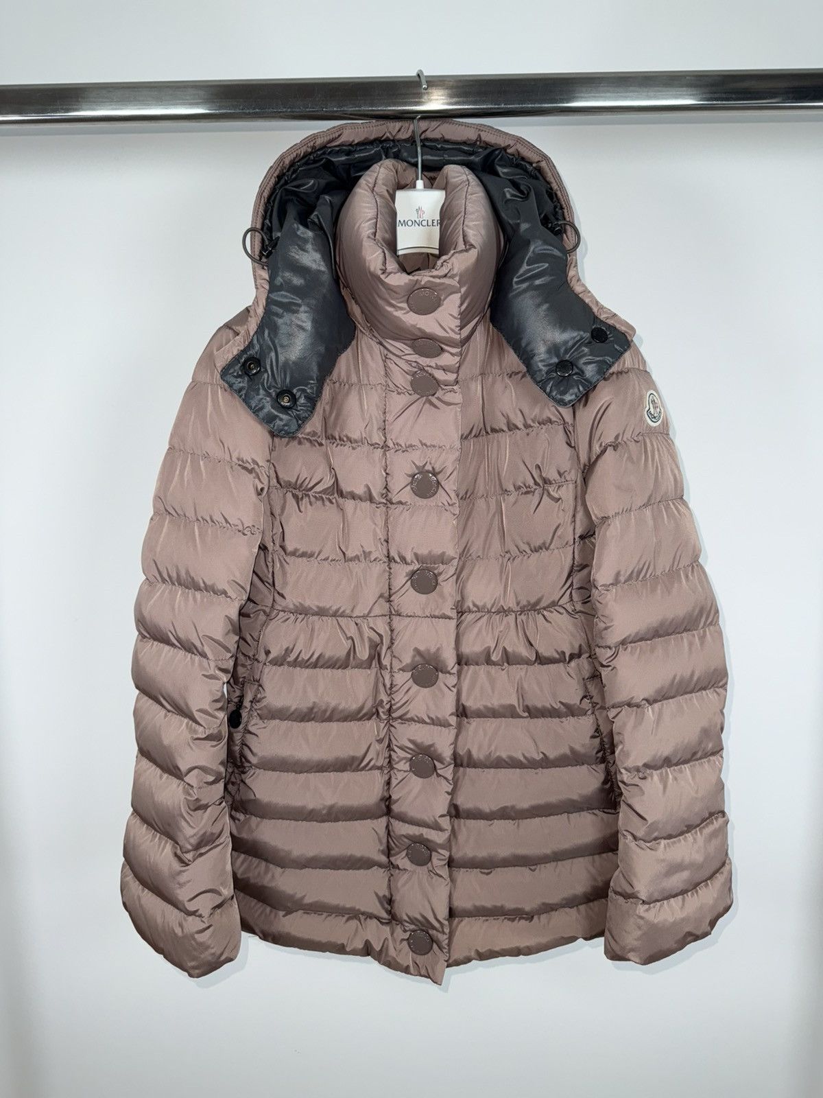 Moncler Moncler Women’s Jacket Jura Size 0 (XS) Beige/Brown Size XS / US 0-2 / IT 36-38 - 1 Thumbnail