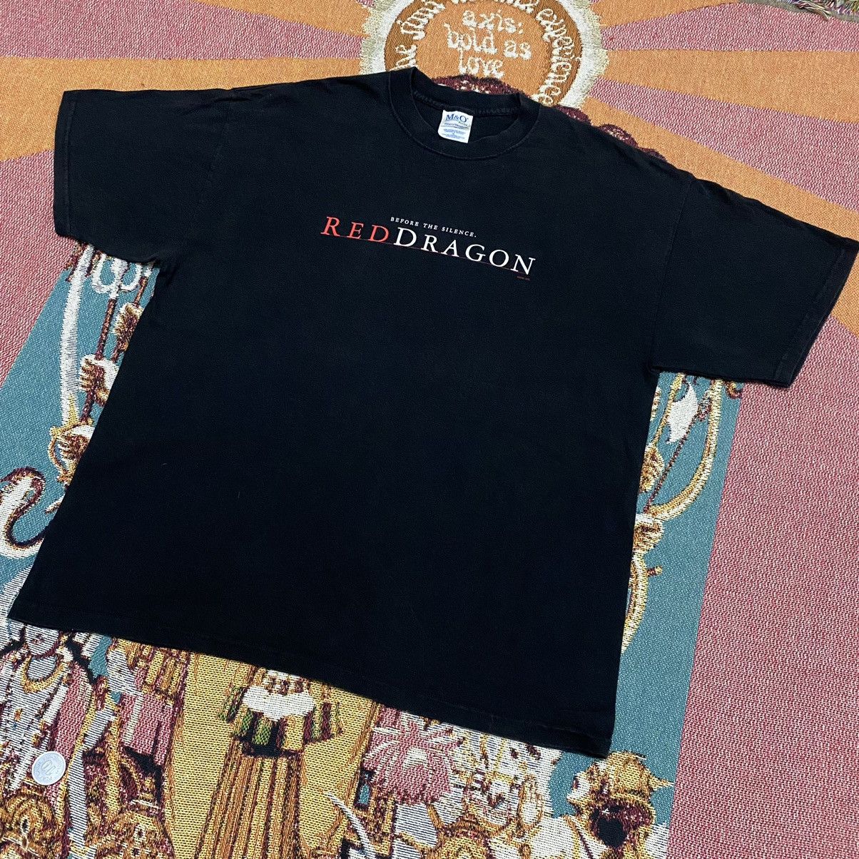Movie × Rare × Vintage VINTAGE Y2K HANNIBAL RED DRAGON MOVIE TEE 