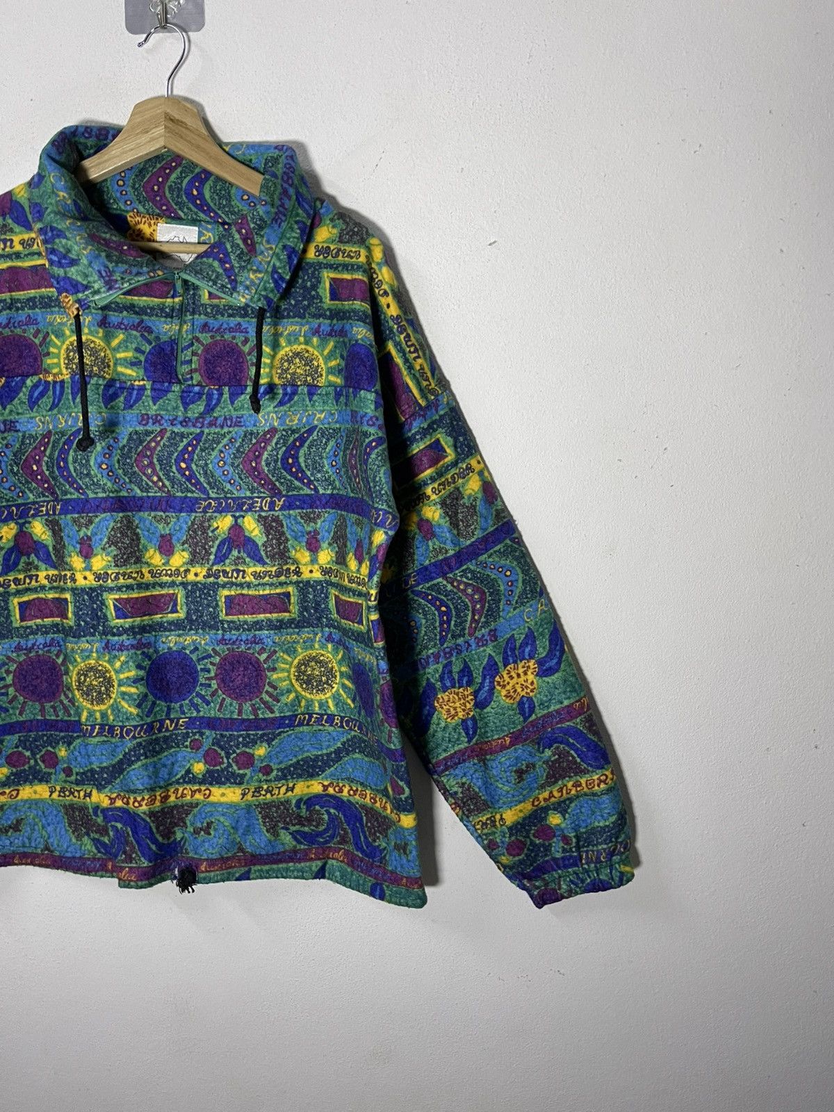 Vintage Vintage Samsousan Design Australia fleece halfzip sweatshirt Size US L / EU 52-54 / 3 - 4 Thumbnail