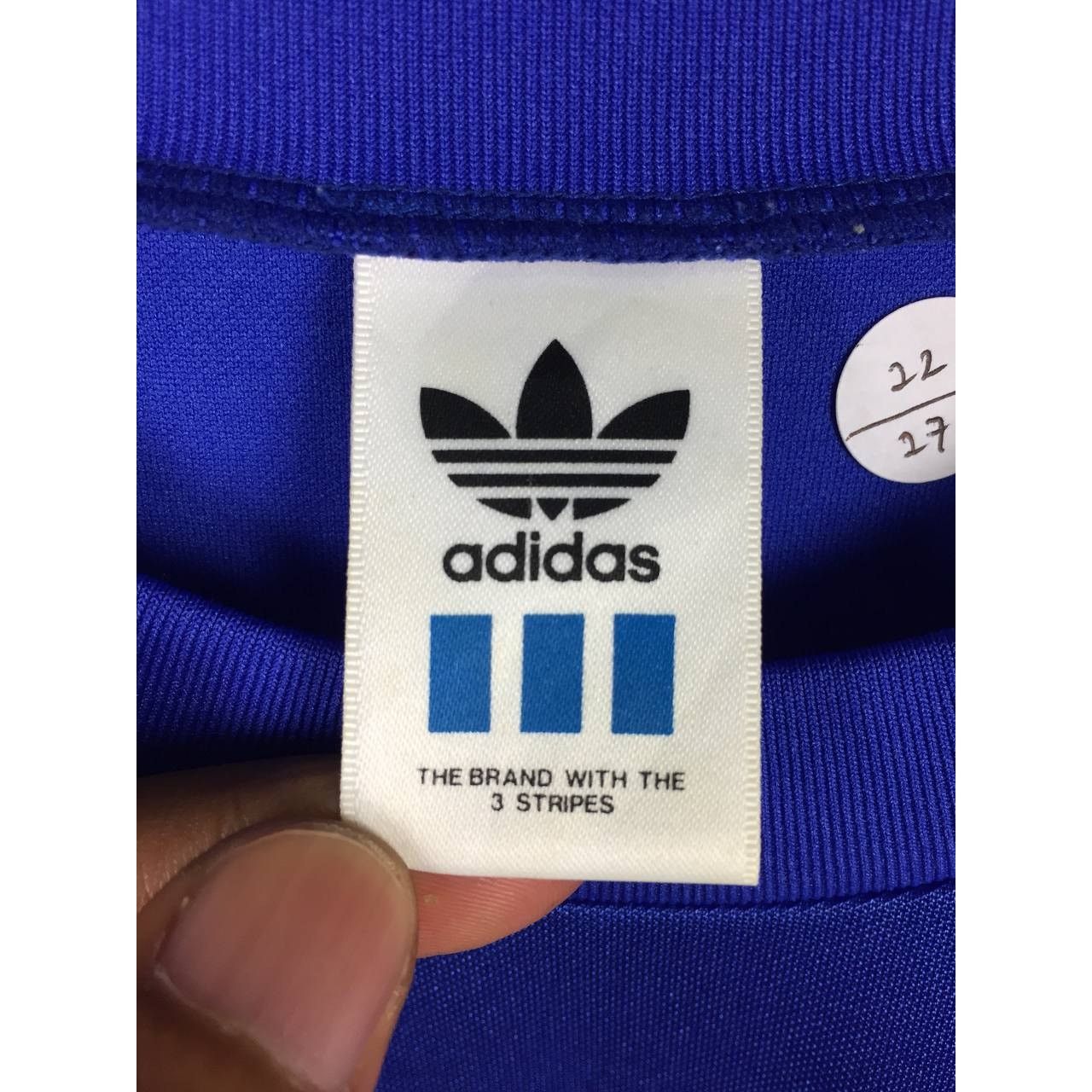 Adidas × Vintage Vtg 90s Adidas Descente Three Stripes Made In Japan Jersey Size US M / EU 48-50 / 2 - 13 Thumbnail