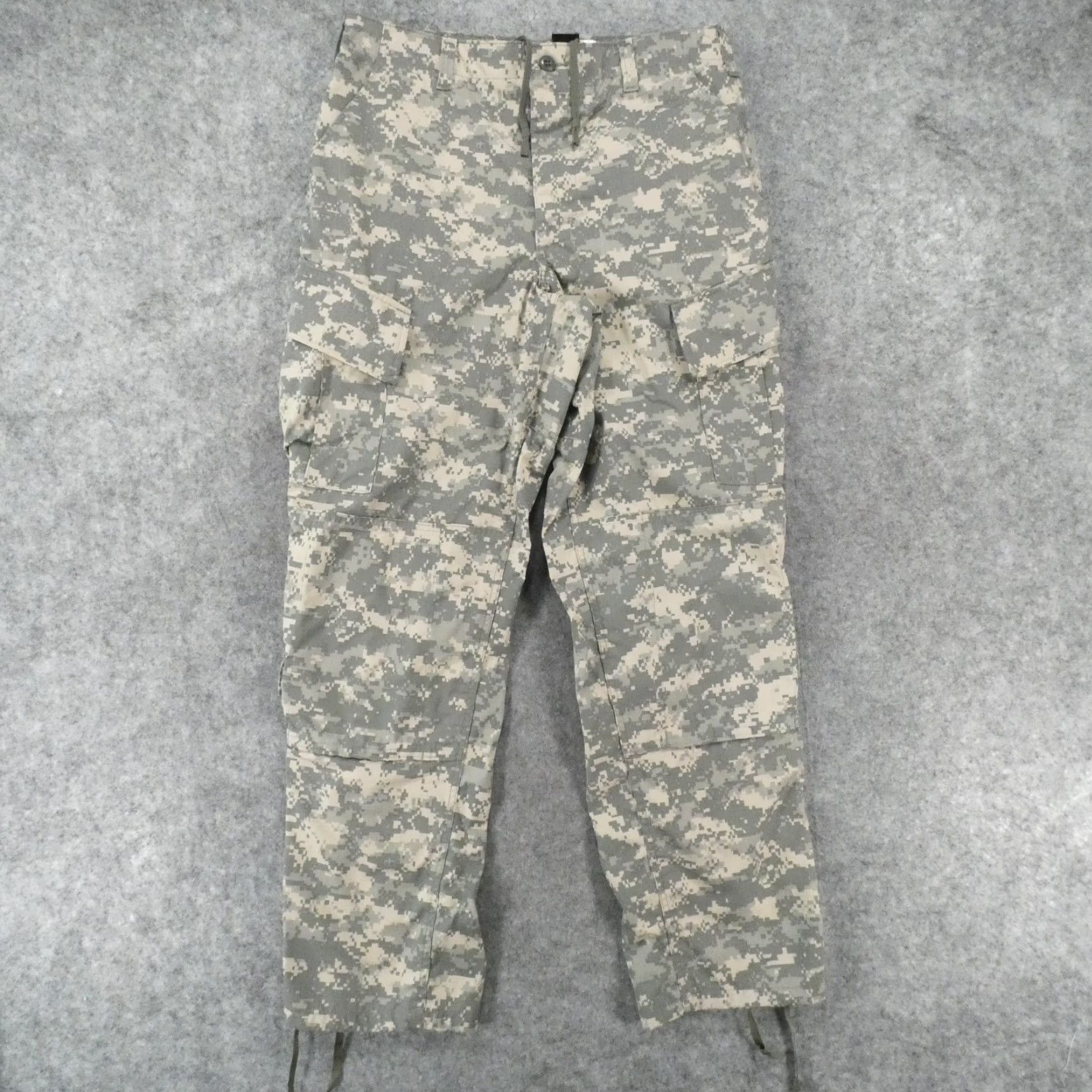 Vintage US Army Pants Mens Medium Long Cargo Green Digital Camo Combat Utility Size US 36 / EU 52 - 2 Thumbnail