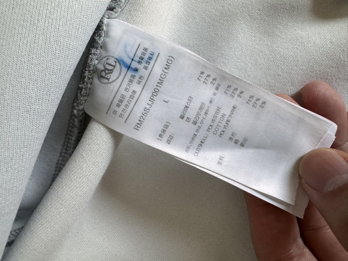RECTO RECTO Logo Detail Zip Hoodie Grey Size L Size US L / EU 52-54 / 3 - 16 Thumbnail