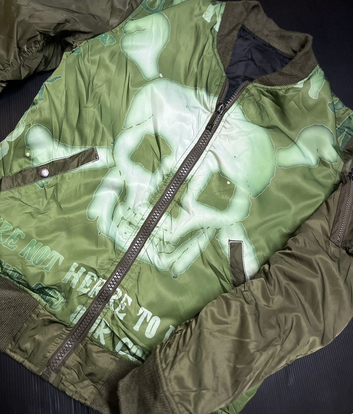 Avirex 🔥HOT DROPS🔥AVIREX Men's flight jacket Green Size L Size US L / EU 52-54 / 3 - 1 Thumbnail
