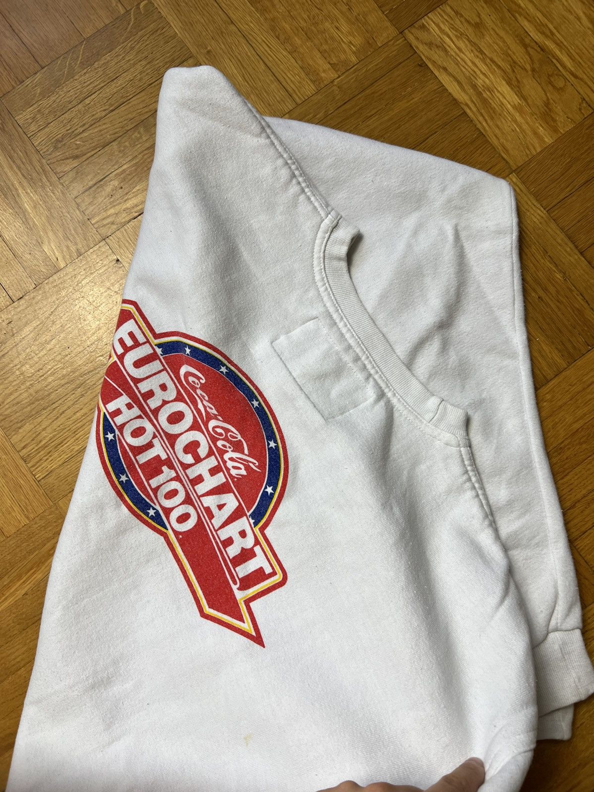 Coca Cola × Converse × Vintage Sweatshirt Converse Coca Cola vintage 90’s very rare Size US L / EU 52-54 / 3 - 3 Thumbnail