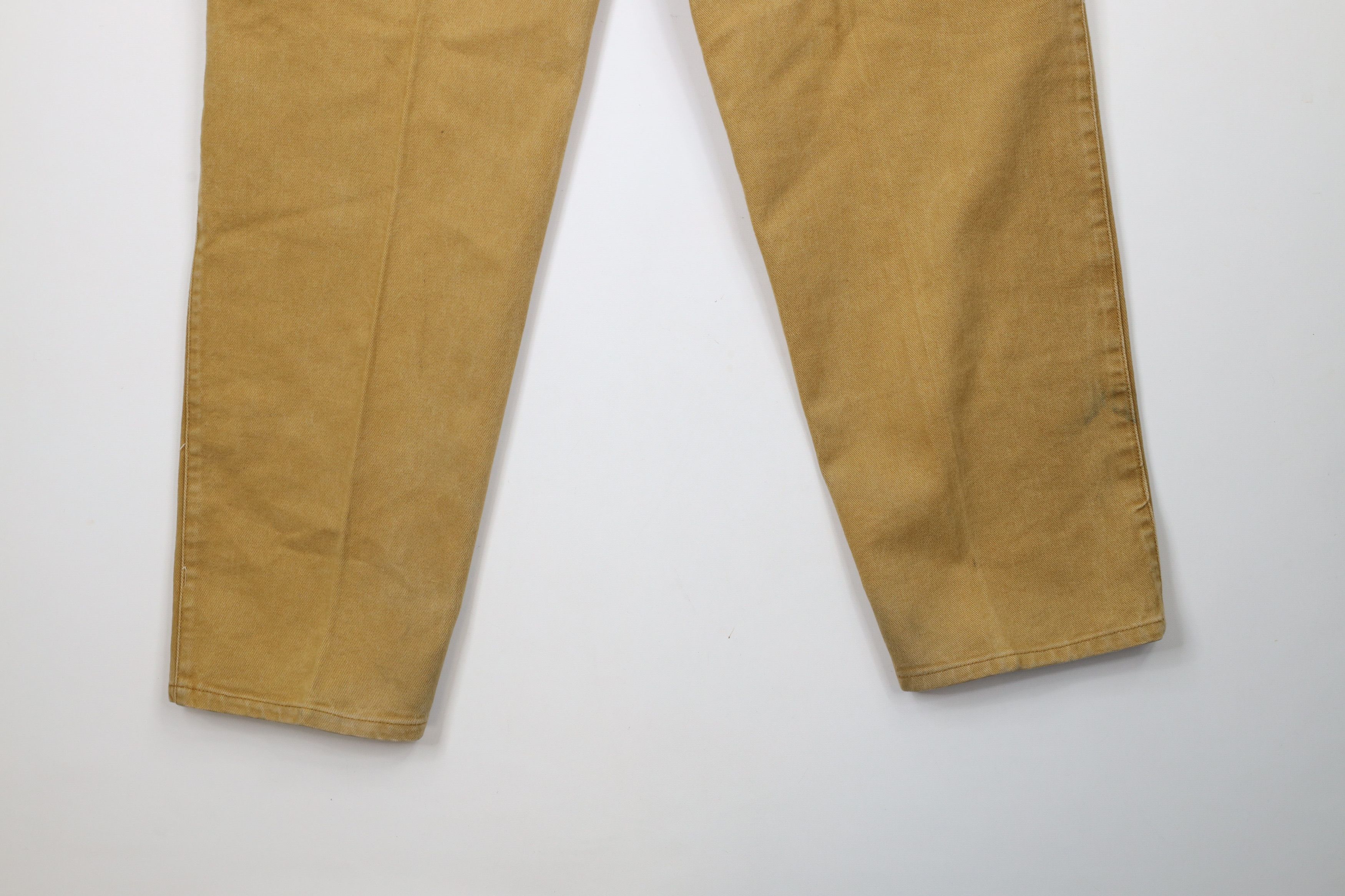 Vintage Vintage 90s Streetwear Baggy Fit Cargo Jeans Beige Cotton Size US 32 / EU 48 - 12 Thumbnail