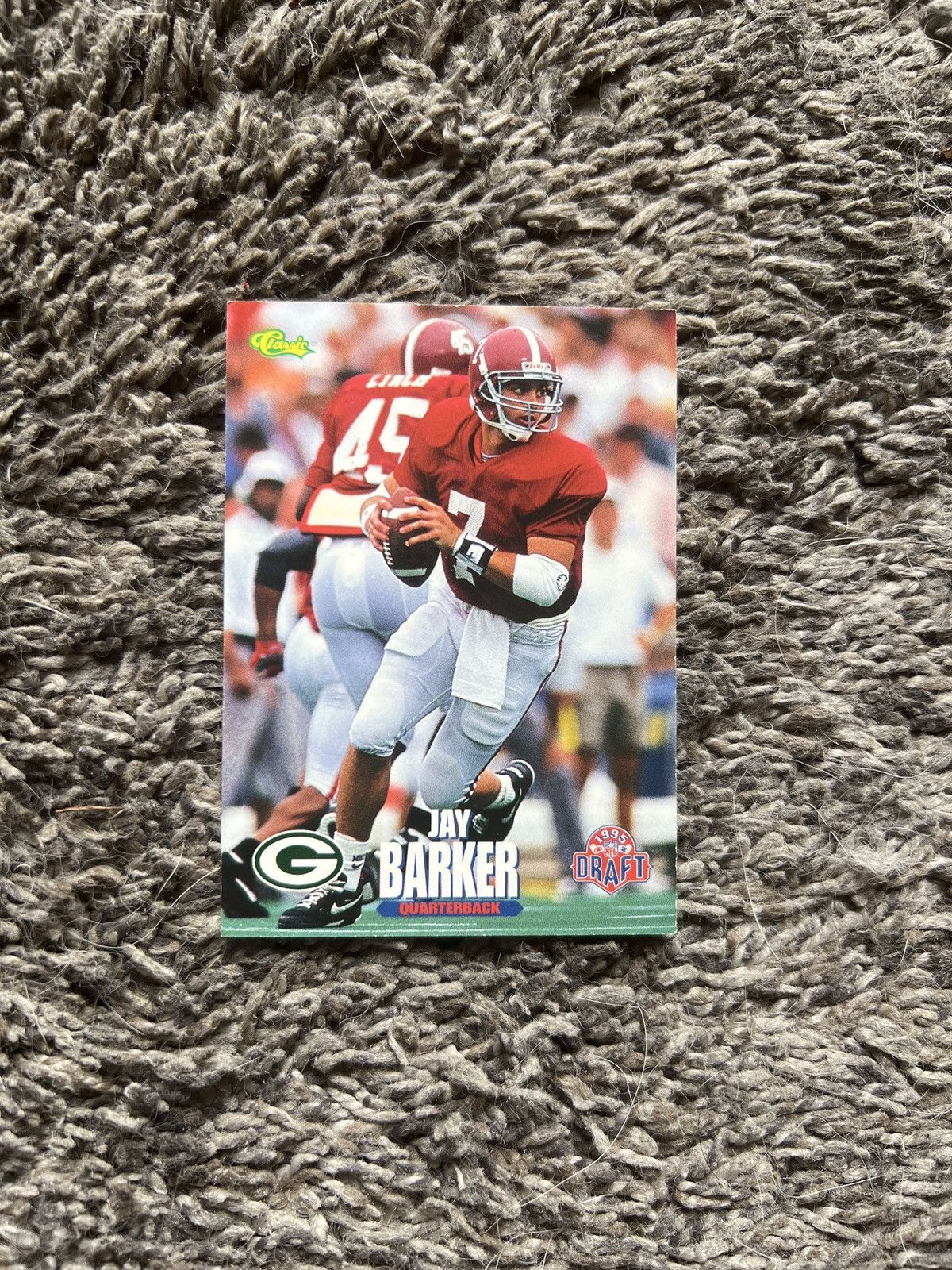 NFL 1995 Classic #86 Jay Barker Card Size ONE SIZE - 1 Thumbnail