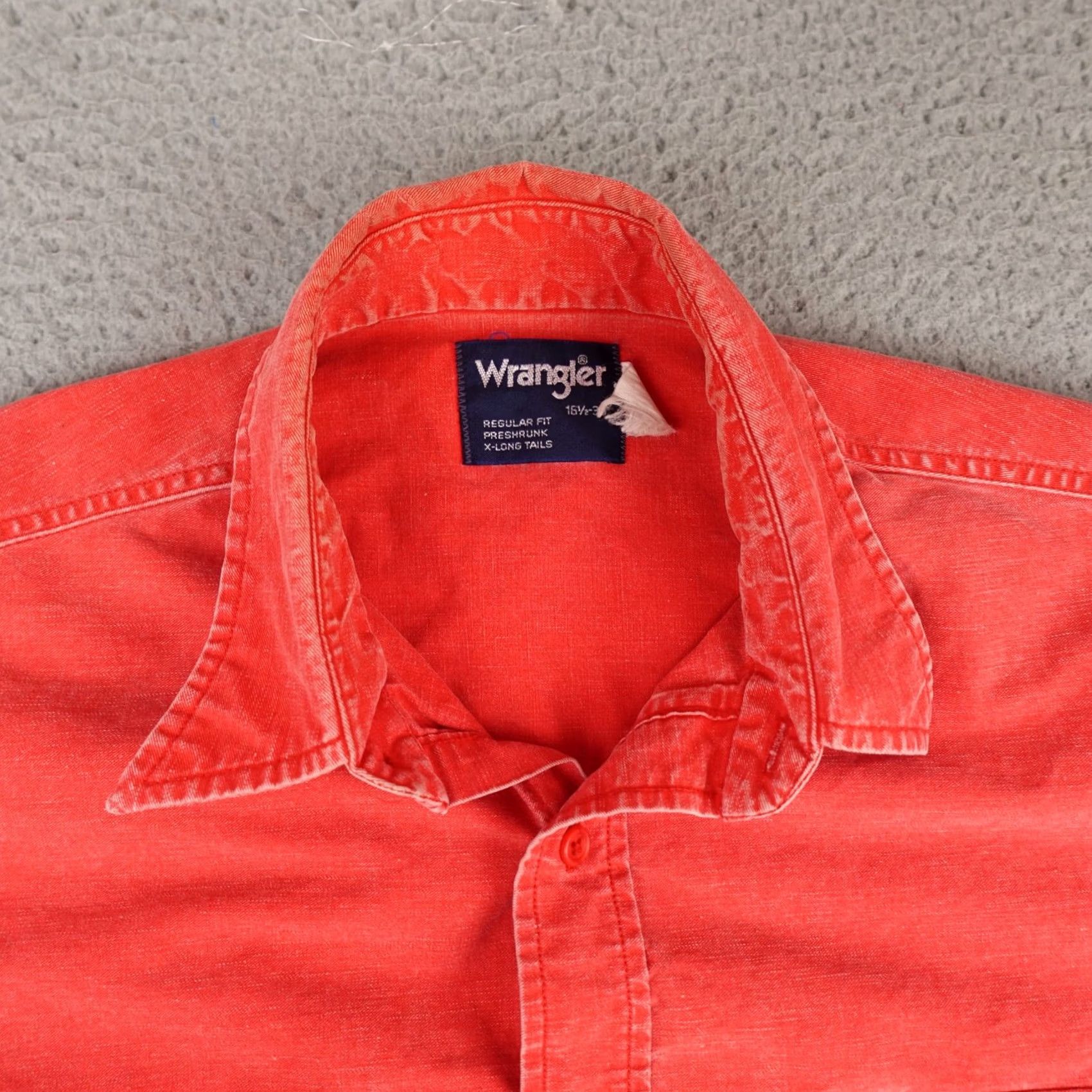 Wrangler VINTAGE Wrangler Shirt Mens XL Red Aztec Brushpopper Cowboy Western 90s Size US XL / EU 56 / 4 - 6 Thumbnail
